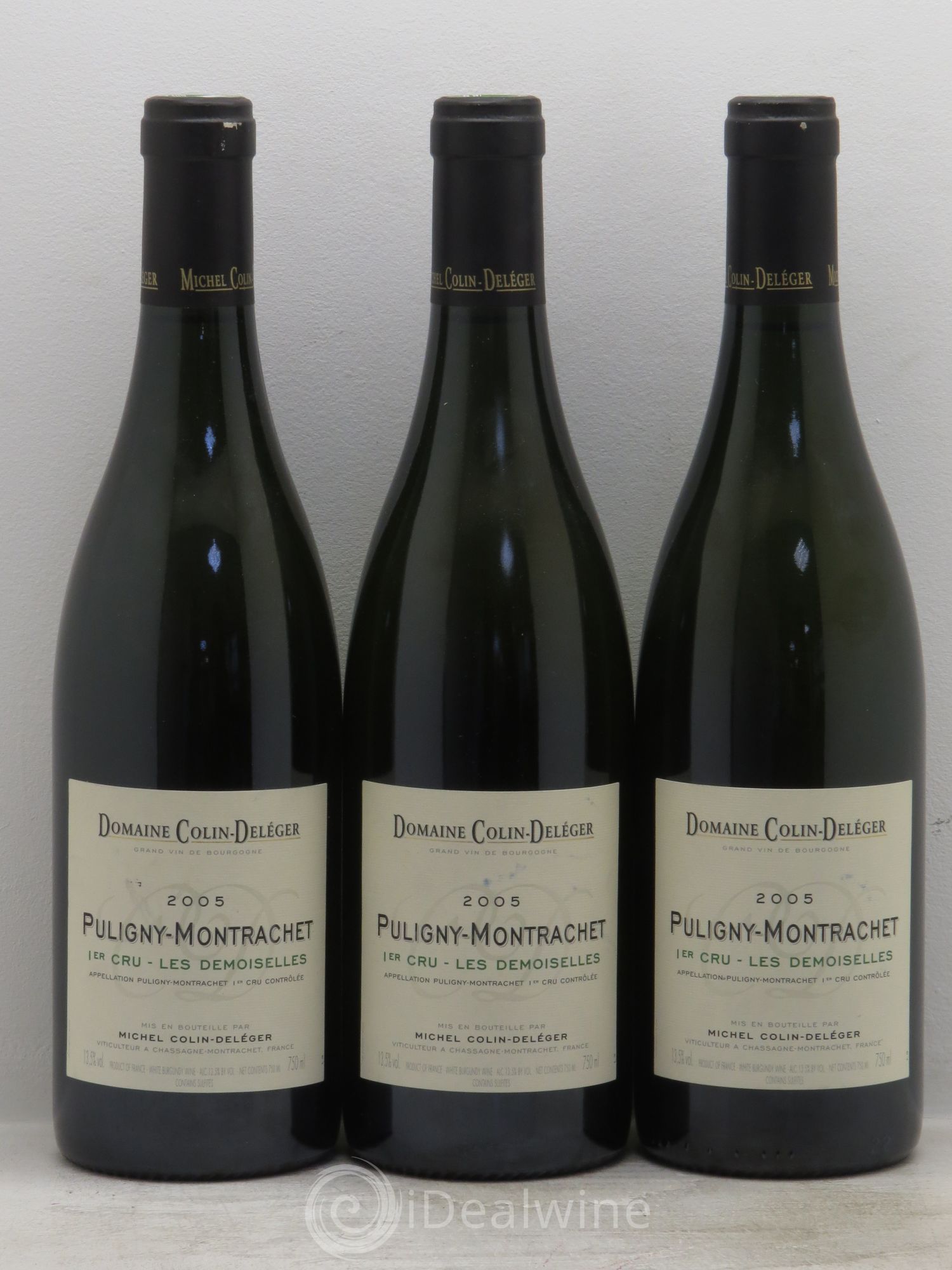 Puligny-Montrachet 1er Cru Les Demoiselles Michel Colin-Deléger (Domaine) 2005 - Lot de 3 bouteilles - 0