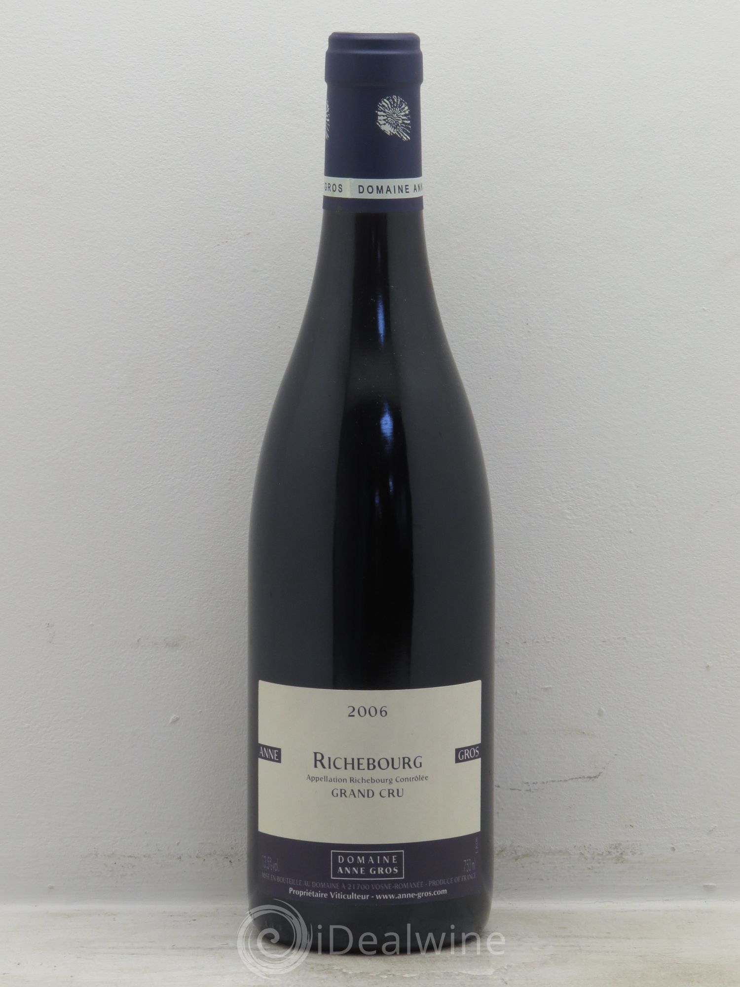 Richebourg Grand Cru Anne Gros 2006 - Lot de 1 bouteille - 0