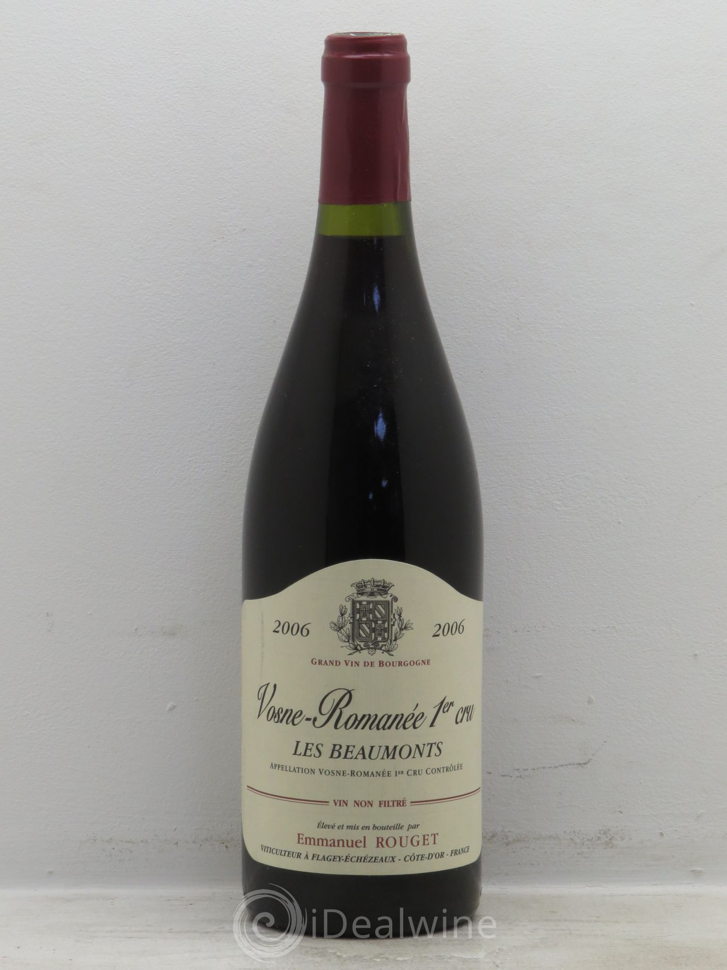 Vosne-Romanée 1er Cru Les Beaumonts Emmanuel Rouget 2006 - Lot de 1 bouteille - 0