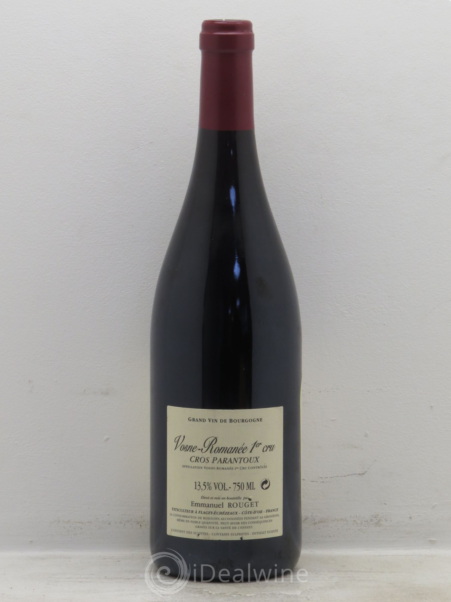 Vosne-Romanée 1er Cru Cros Parantoux Emmanuel Rouget 2007 - Lot de 1 bouteille - 1