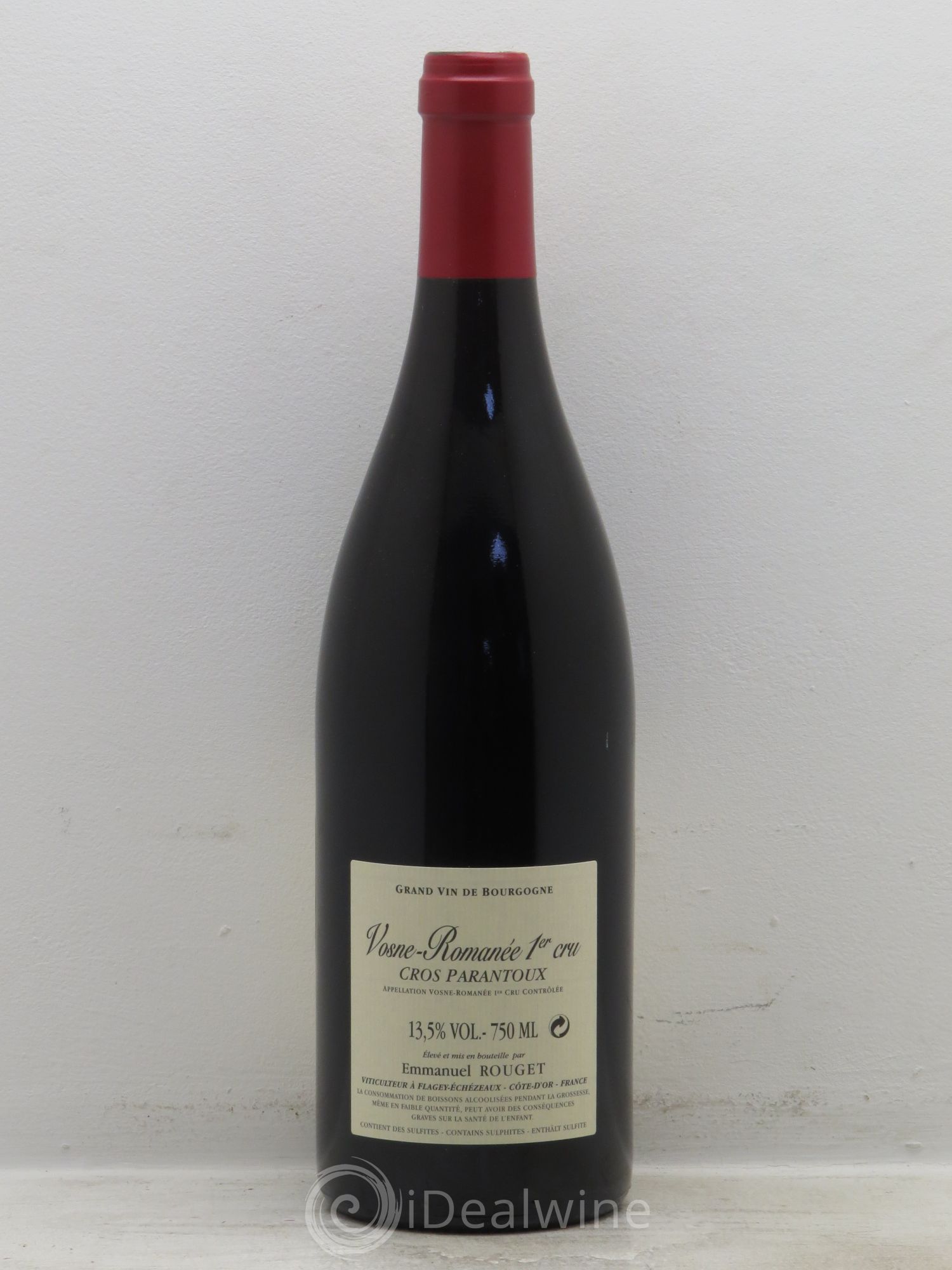 Vosne-Romanée 1er Cru Cros Parantoux Emmanuel Rouget 2008 - Posten von 1 Flasche - 1