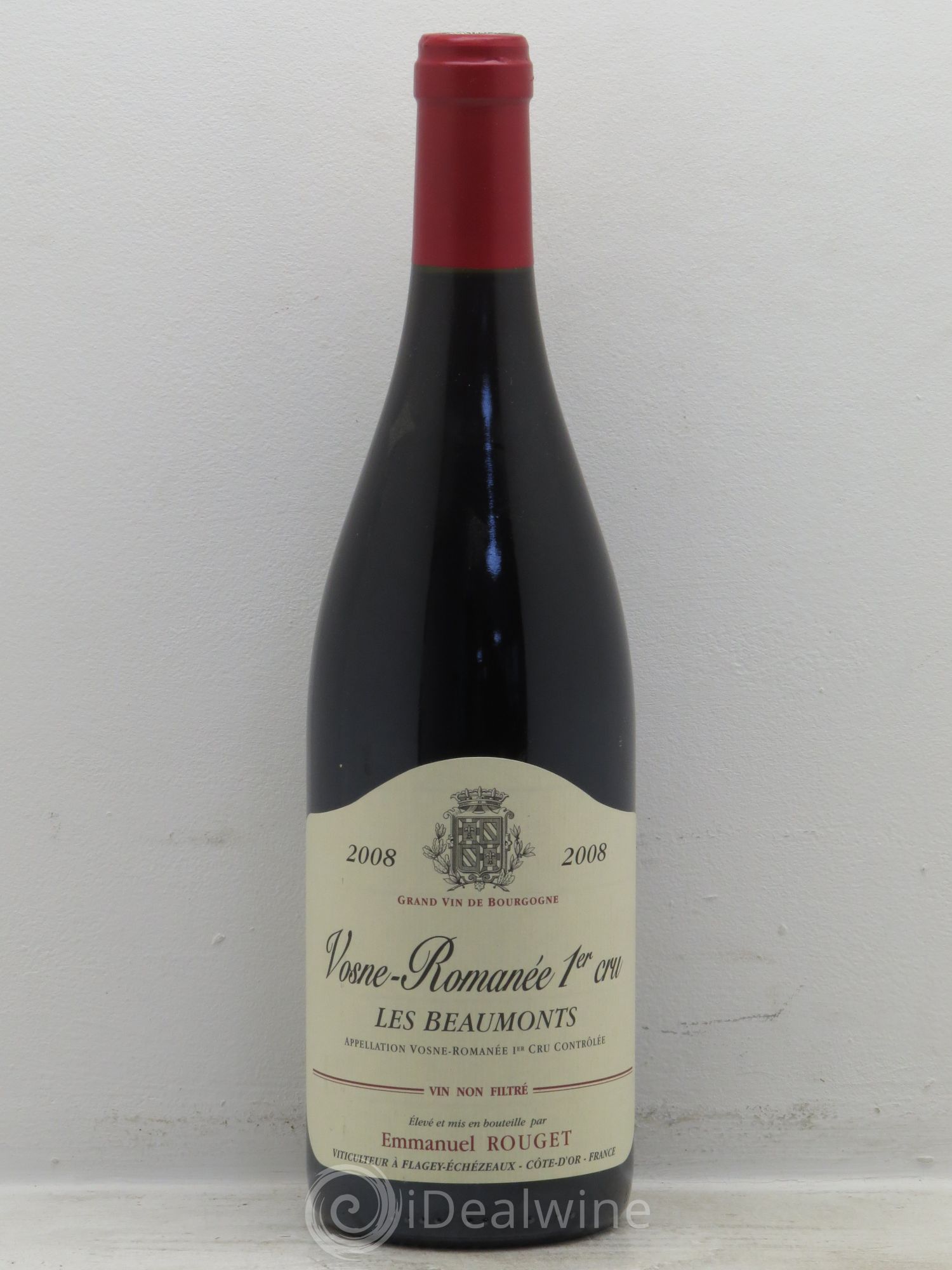 Vosne-Romanée 1er Cru Les Beaumonts Emmanuel Rouget 2008 - Lot de 1 bouteille - 0