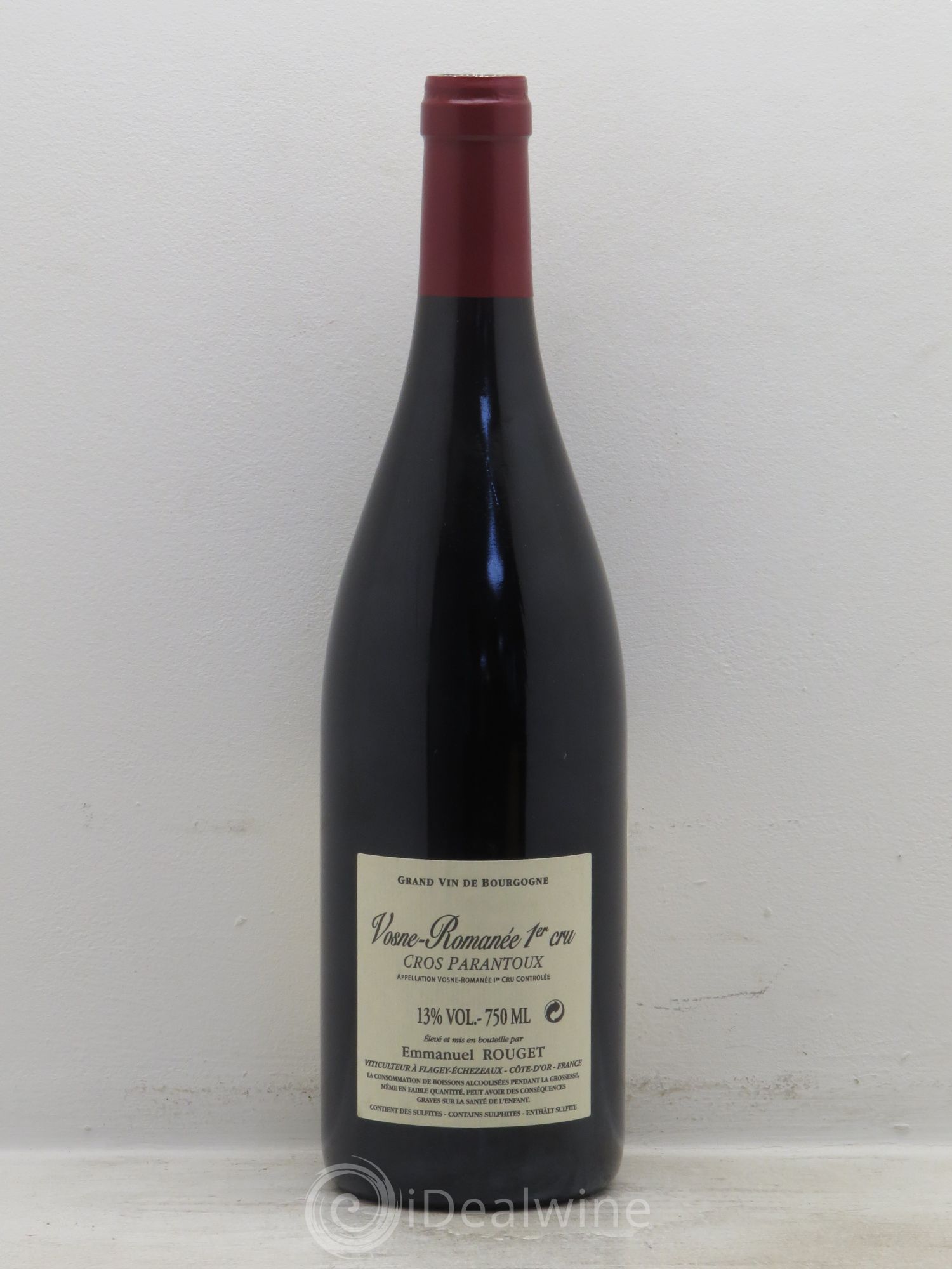Vosne-Romanée 1er Cru Cros Parantoux Emmanuel Rouget 2011 - Lot de 1 bouteille - 1