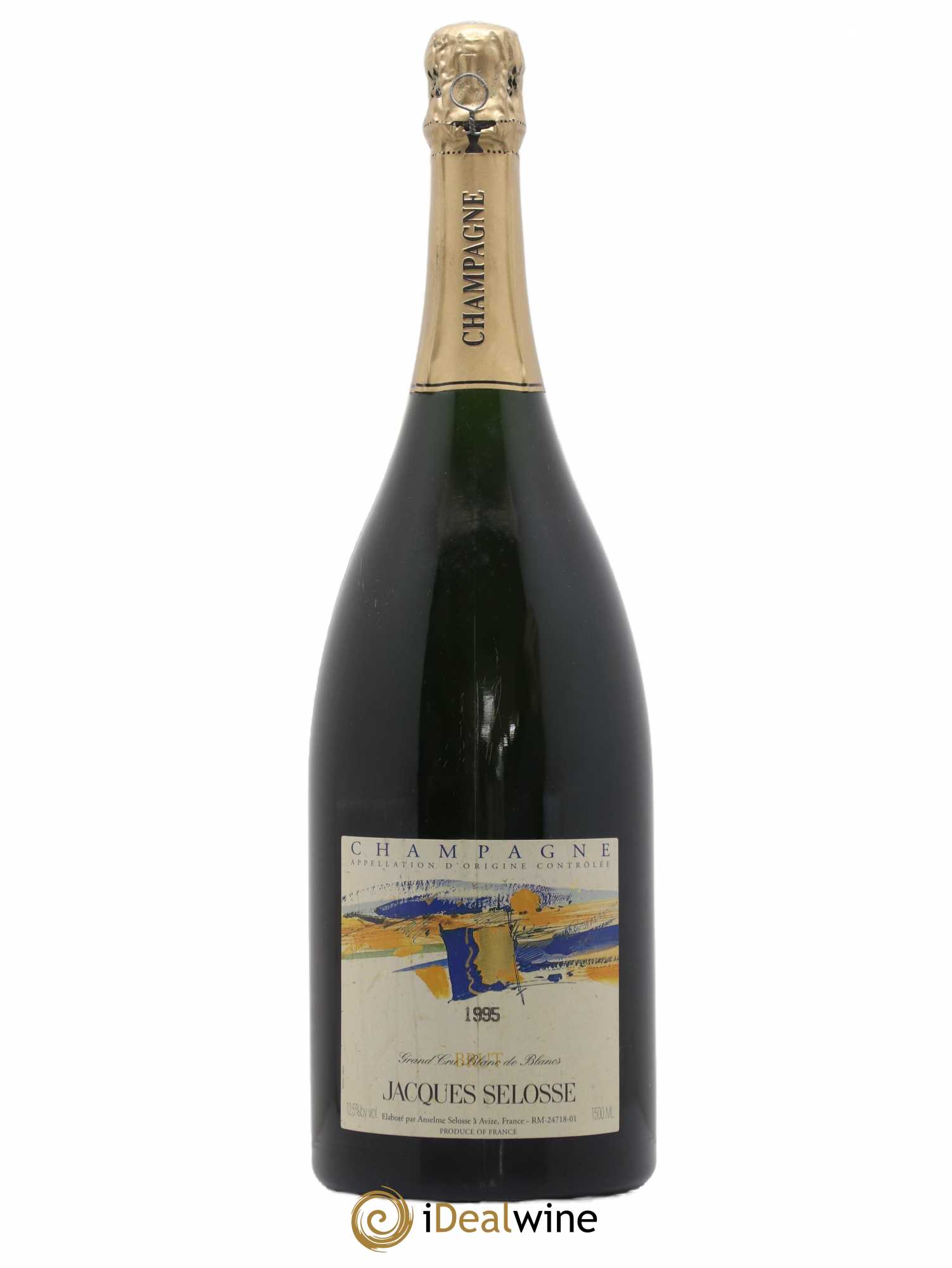 Grand Cru Blanc de Blancs Brut Jacques Selosse 1995 - Lot de 1 magnum - 0