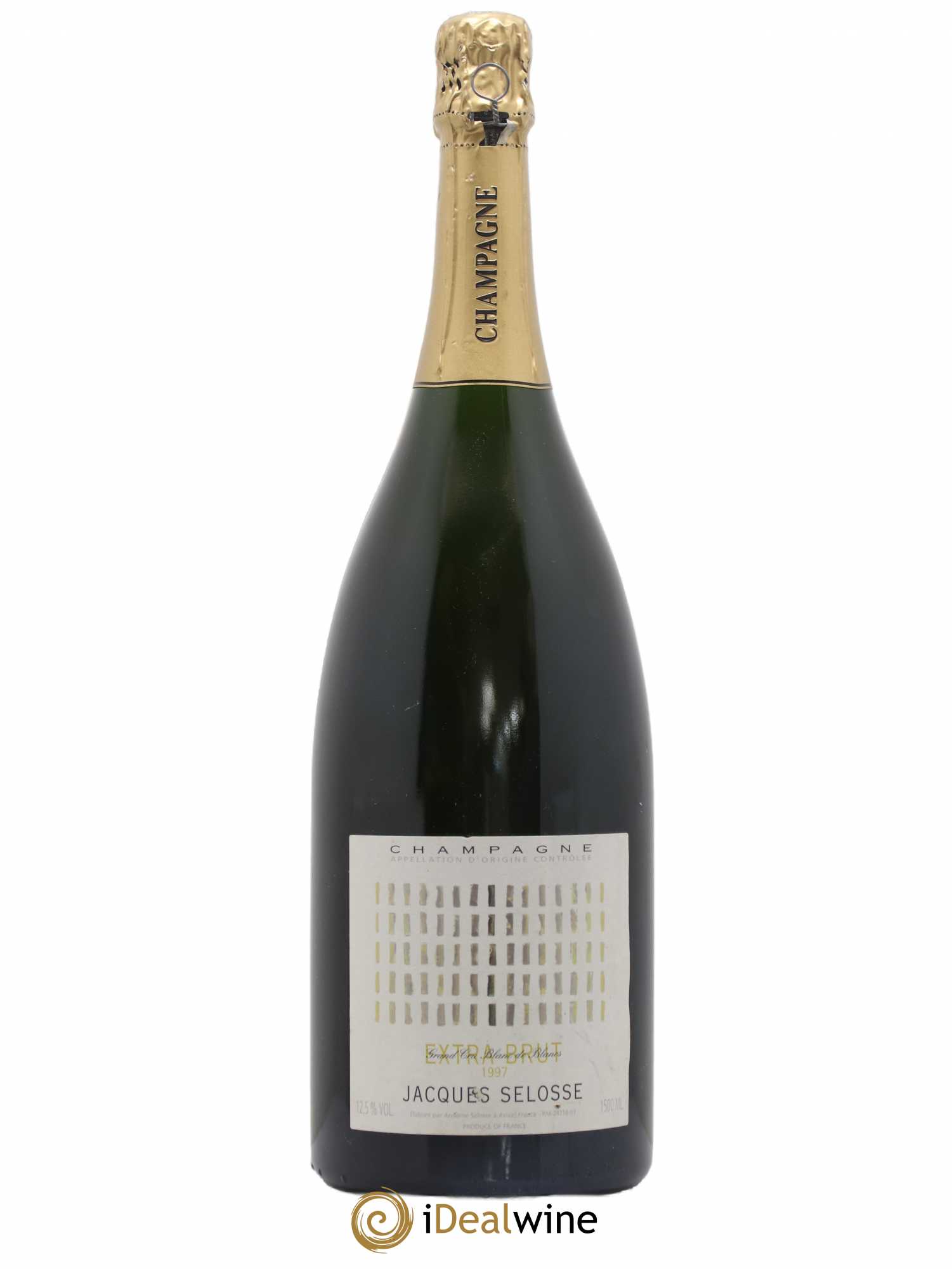 Blanc de Blancs Grand Cru Extra-Brut Jacques Selosse 1997 - Lot de 1 magnum - 0