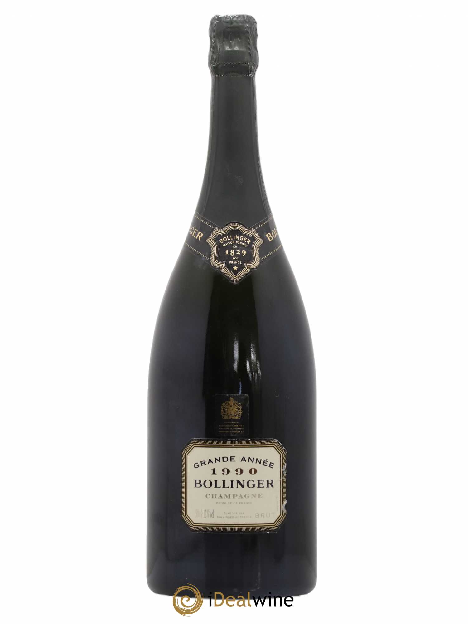 La Grande Année Brut Bollinger 1990 - Lot de 1 magnum - 0