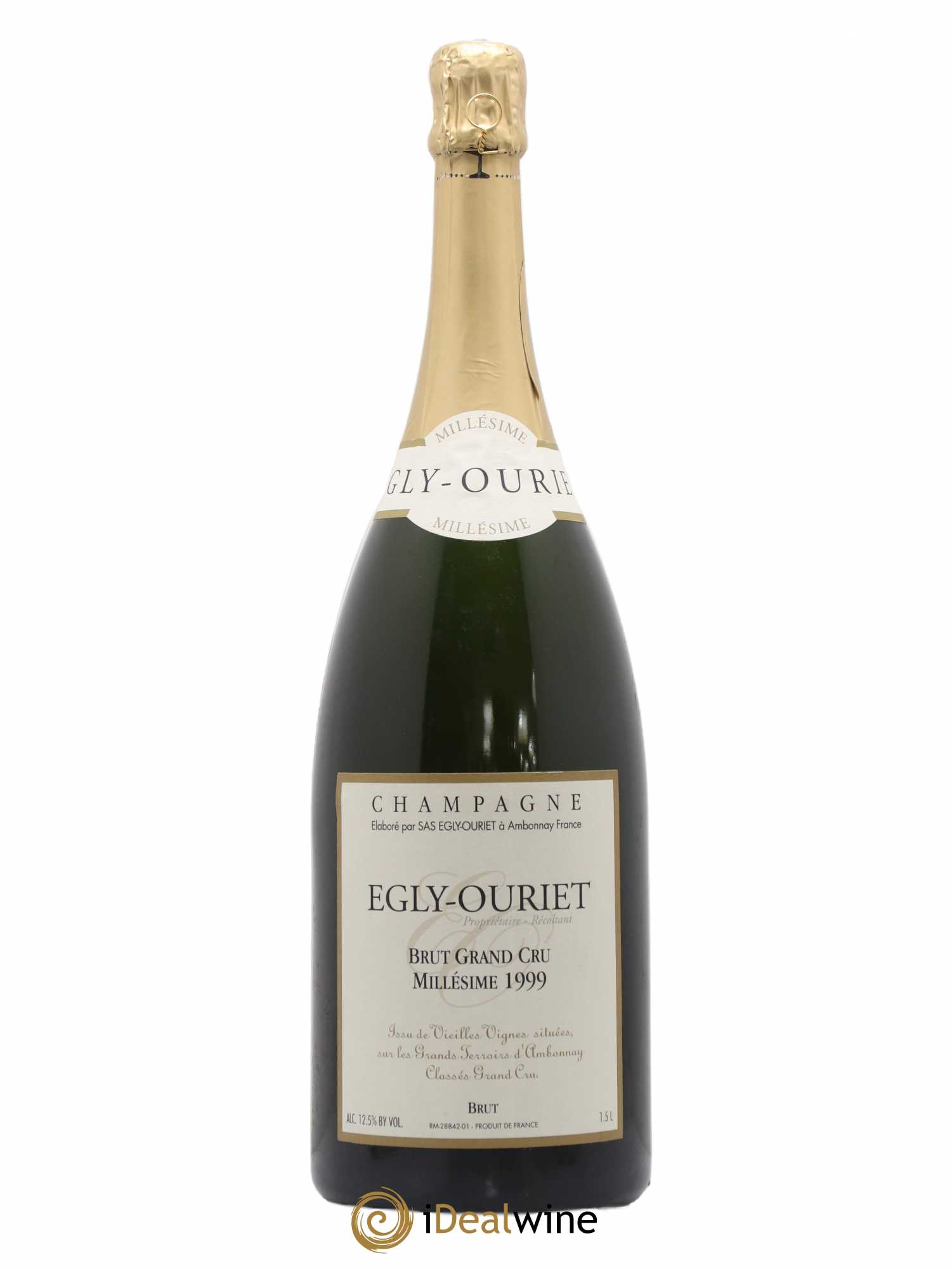 Ambonnay Vieilles Vignes Brut Millésimé Egly-Ouriet 1999 - Lot de 1 magnum - 0