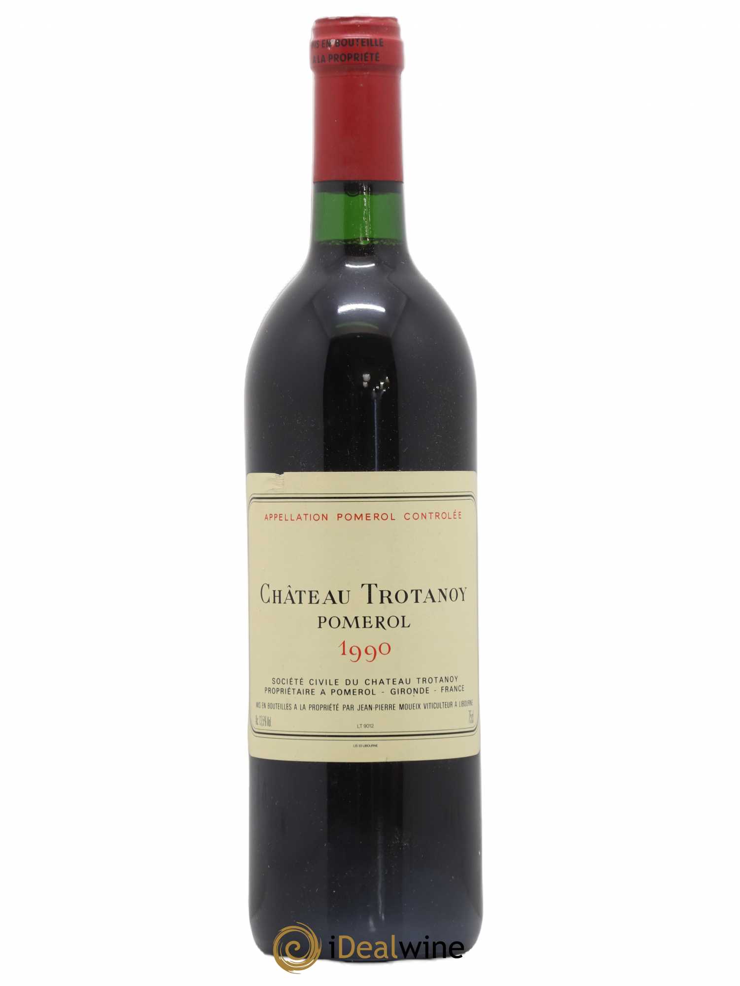 Château Trotanoy 1990 - Lot de 1 bouteille - 0