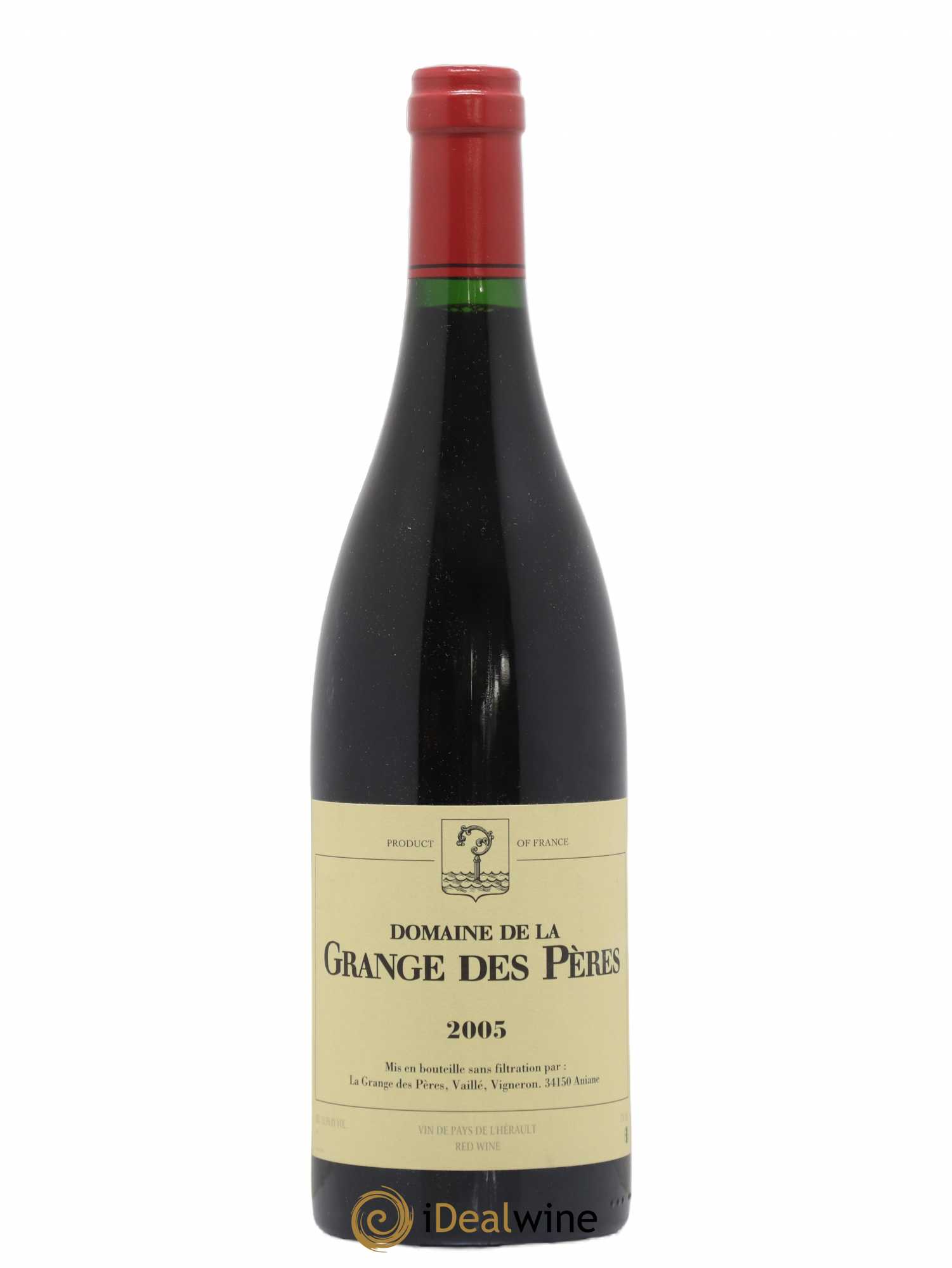 Pays d'Hérault Grange des Pères Laurent Vaillé 2005 - Lot de 1 bouteille - 0