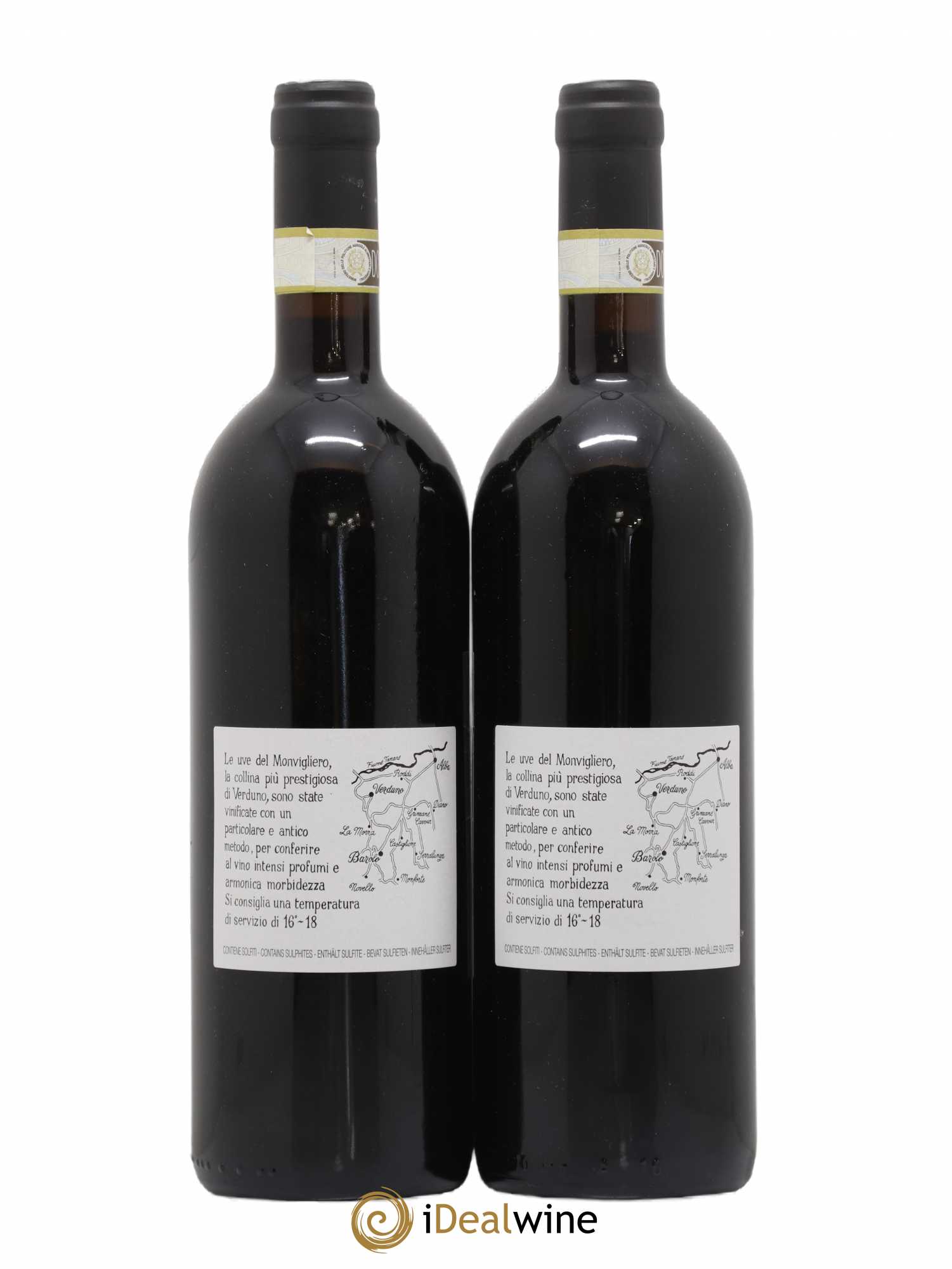 Barolo DOCG Monvigliero Comm. Giovan Battista Burlotto 2011 - Lot de 2 bouteilles - 1