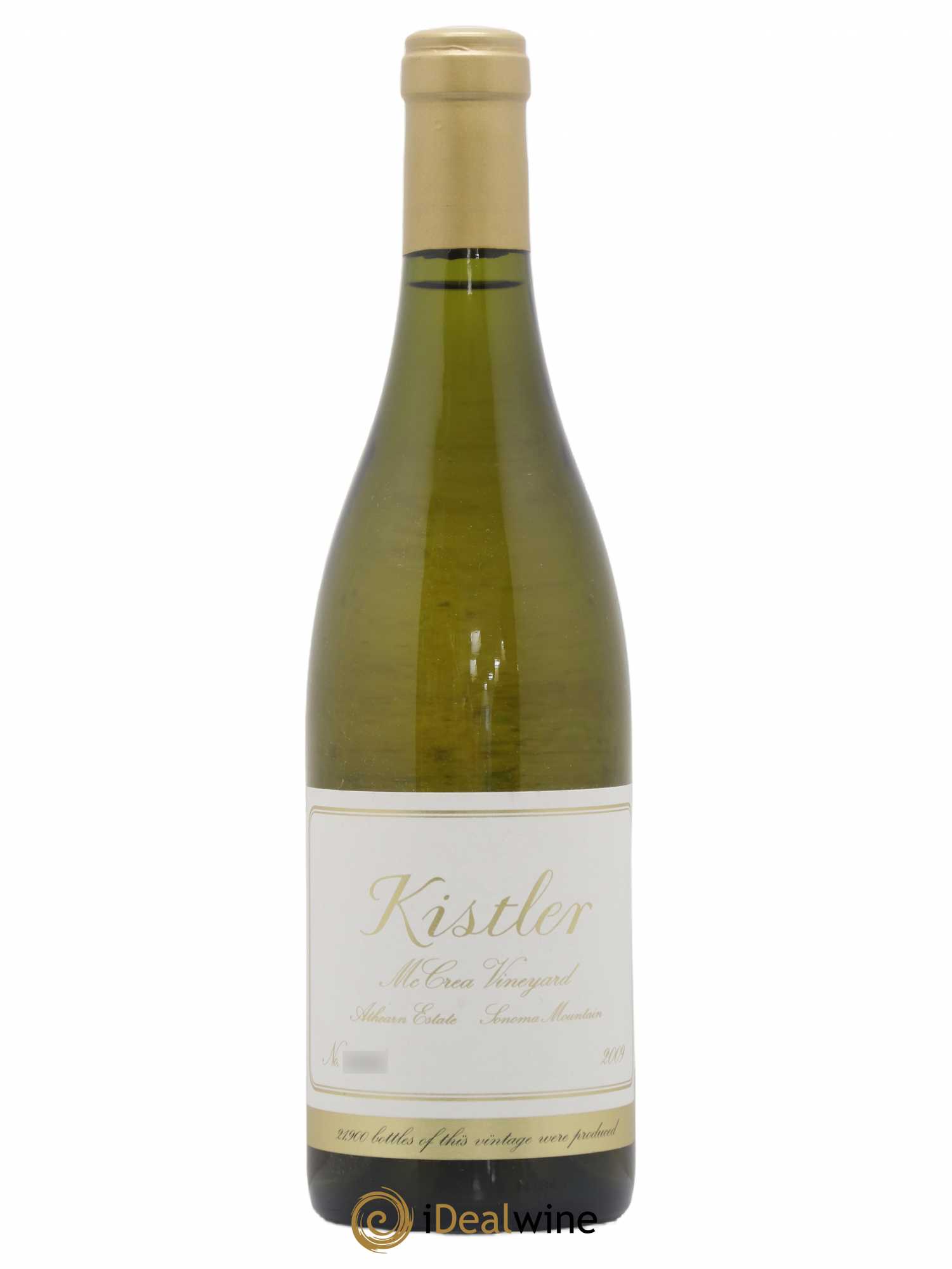 Sonoma Mountain Mc Crea Vineyard Chardonnay Kistler 2009 - Lot de 1 bouteille - 0