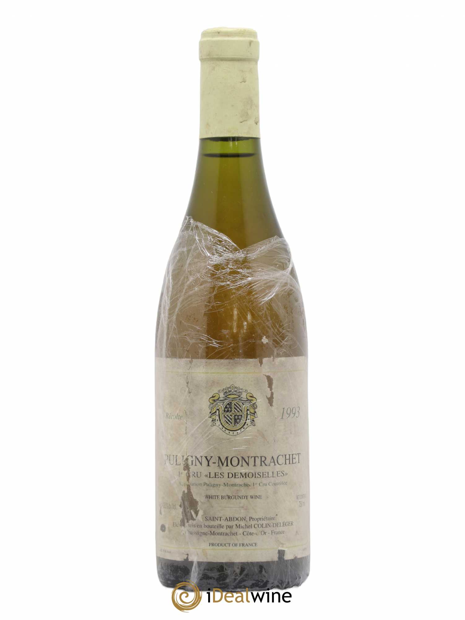 Puligny-Montrachet 1er Cru Les Demoiselles Michel Colin-Deléger (Domaine) 1993 - Lot de 1 bouteille - 0