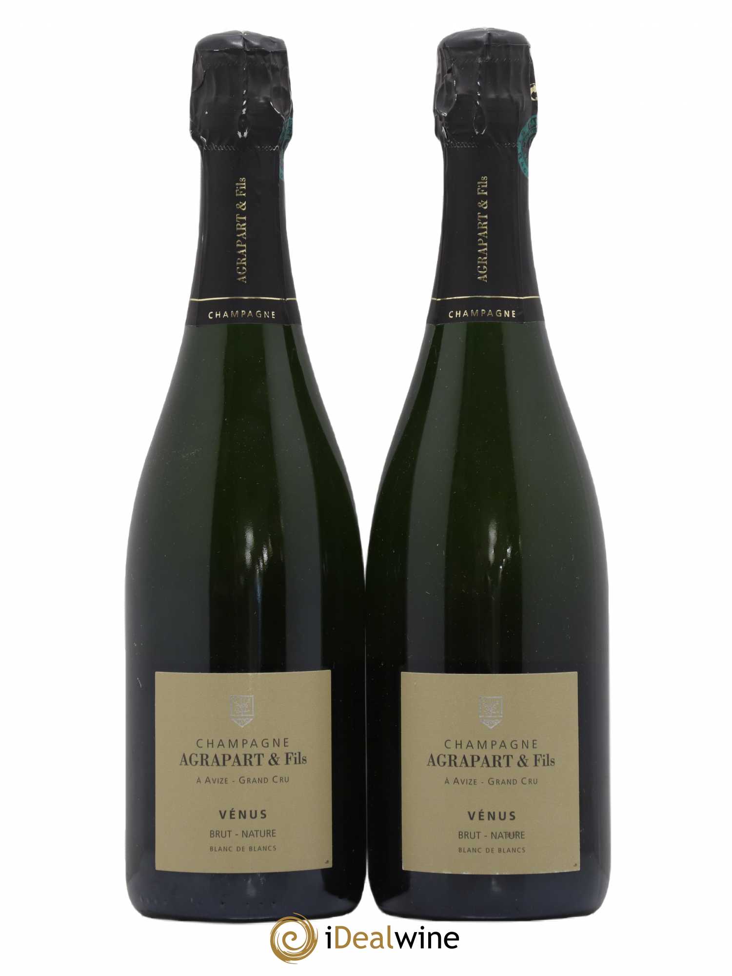 Vénus Blanc de Blancs Brut Nature Pascal Agrapart 2007 - Lot de 2 bouteilles - 0