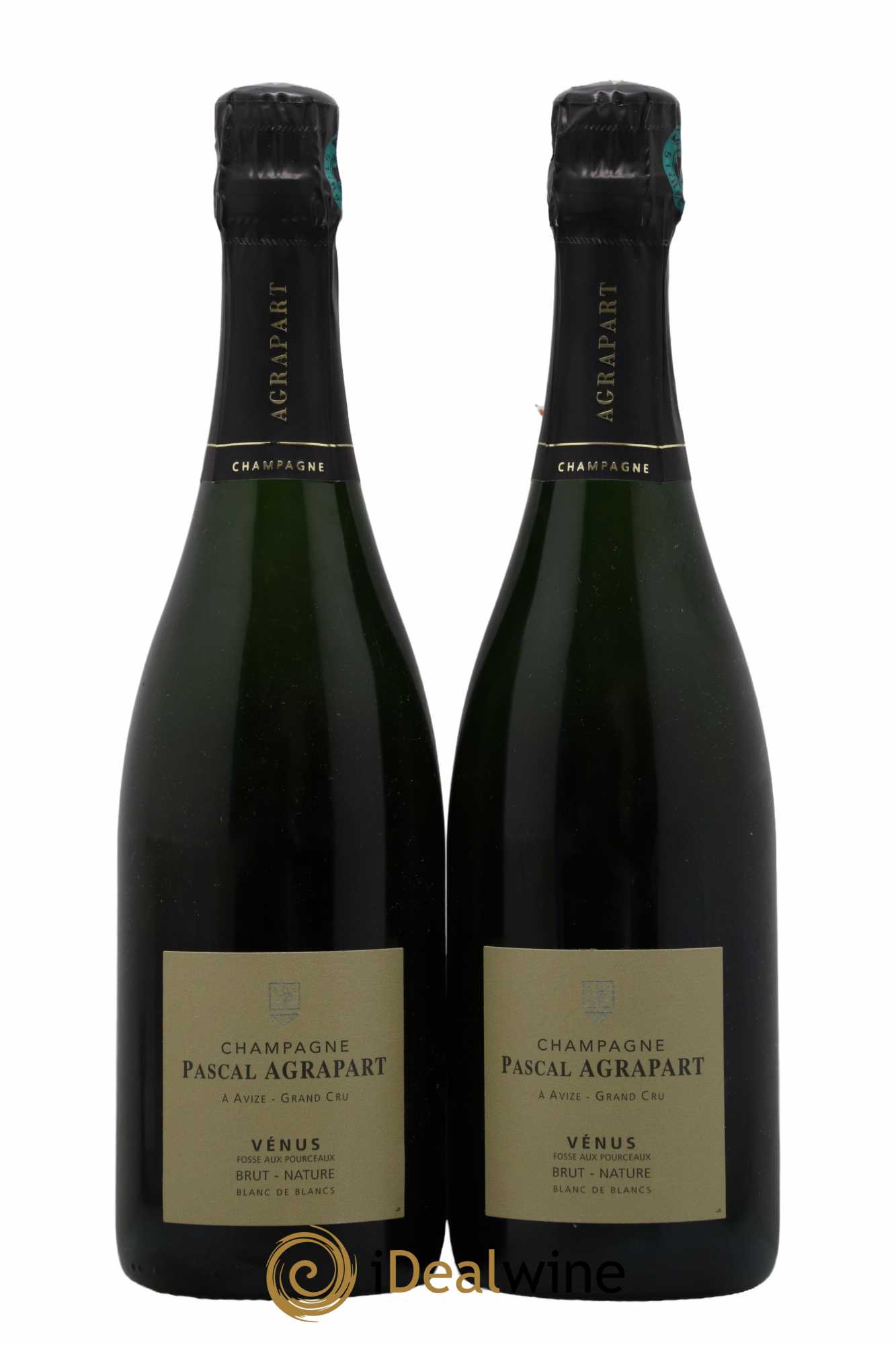 Vénus Blanc de Blancs Brut Nature Pascal Agrapart 2011 - Lot de 2 bouteilles - 0
