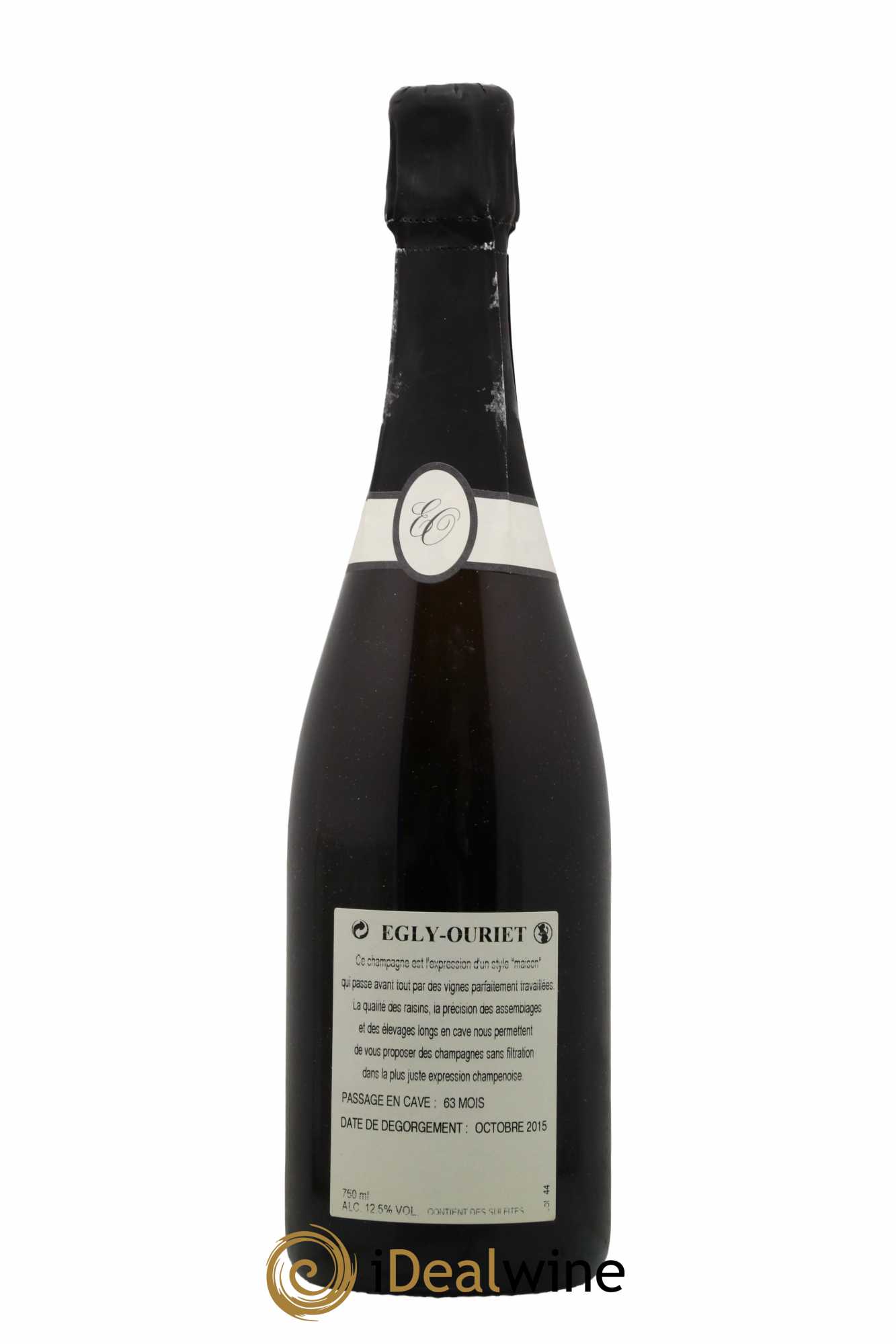 Blanc de Noirs Les Crayères Vieilles vignes Egly-Ouriet Brut - Lot of 1 bottle - 1