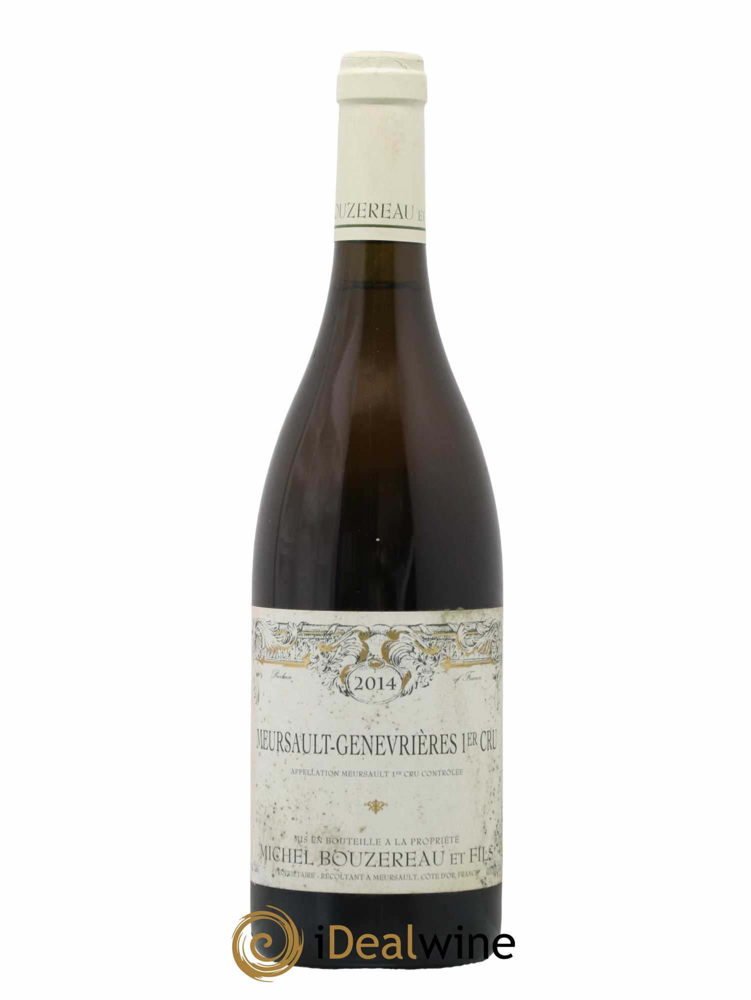 Meursault 1er Cru Les Genevrières Michel Bouzereau et Fils (Domaine) 2014 - Lot de 1 bouteille - 0