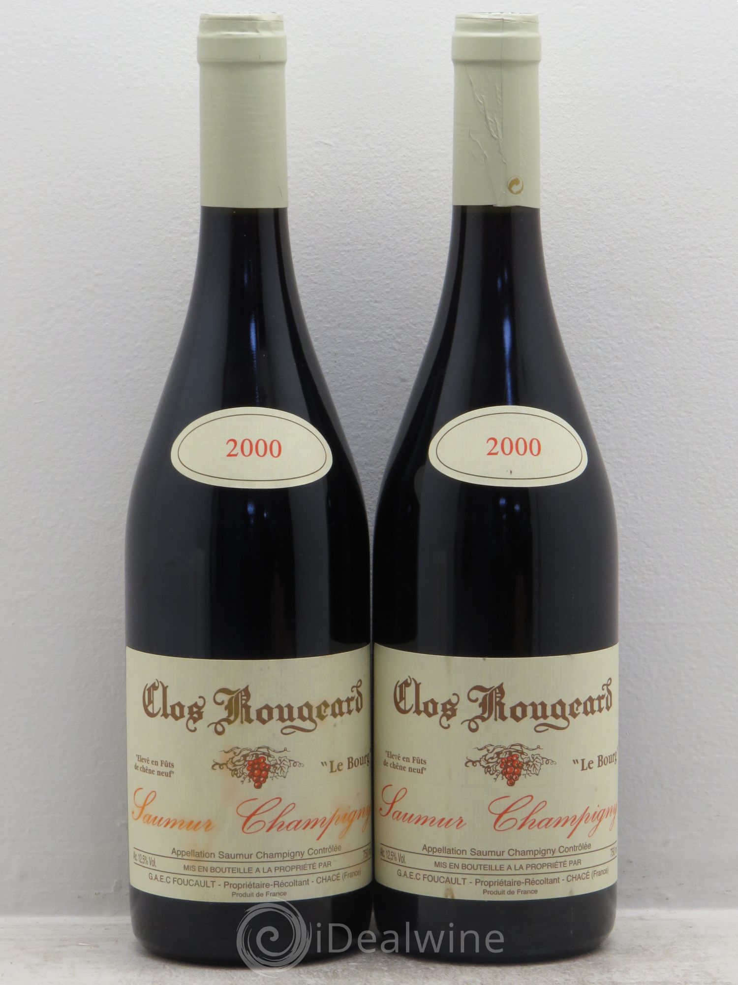 Saumur-Champigny Le Bourg Clos Rougeard 2000 - Lot de 2 bouteilles - 0