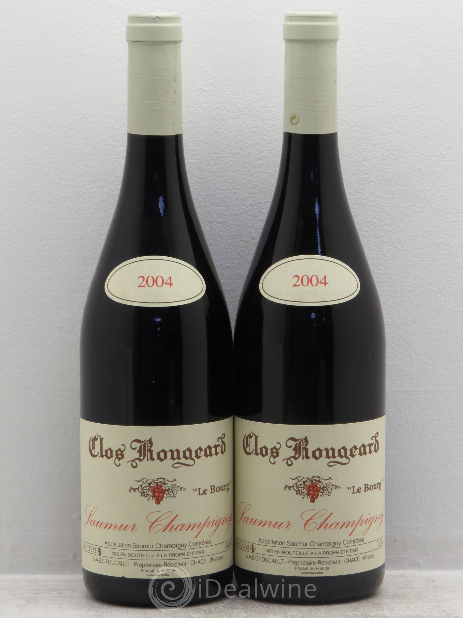 Saumur-Champigny Le Bourg Clos Rougeard 2004 - Lot de 2 bouteilles - 0