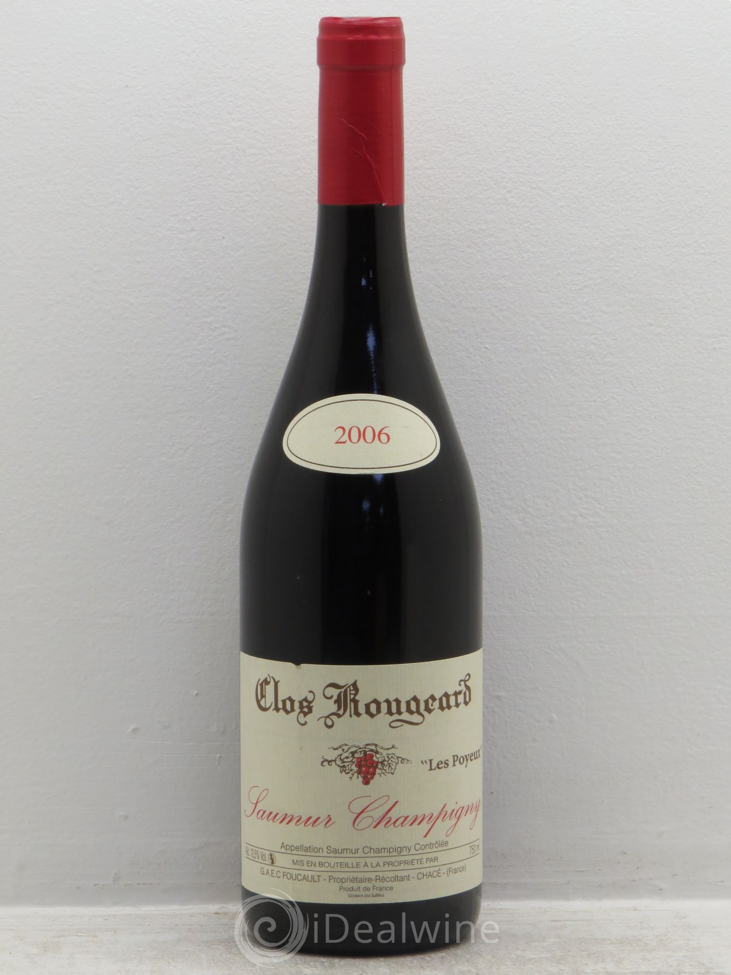 Saumur-Champigny Les Poyeux Clos Rougeard 2006 - Lot de 1 bouteille - 0