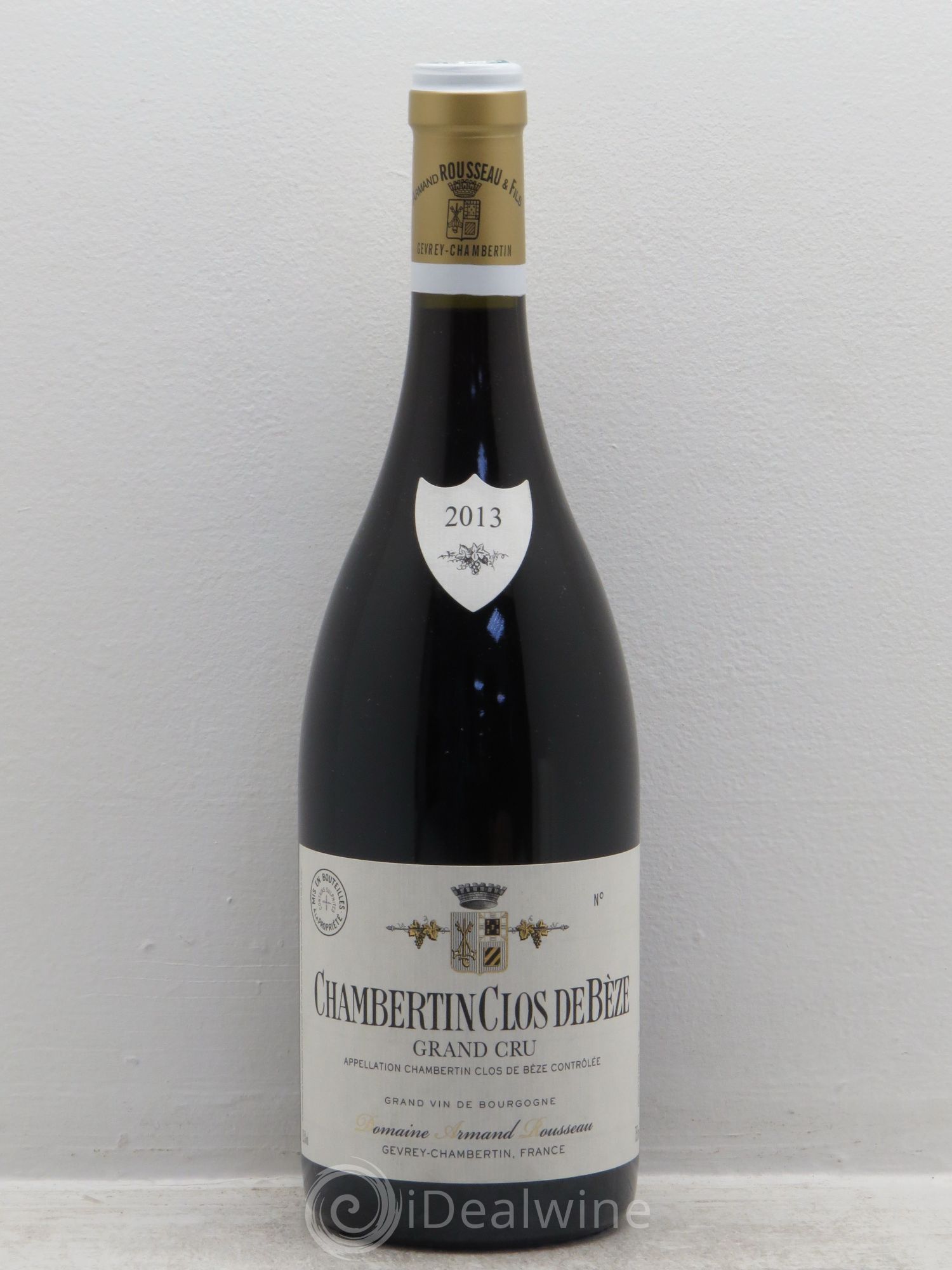 Chambertin Clos de Bèze Grand Cru Armand Rousseau (Domaine) 2013 - Lot de 1 bouteille - 0