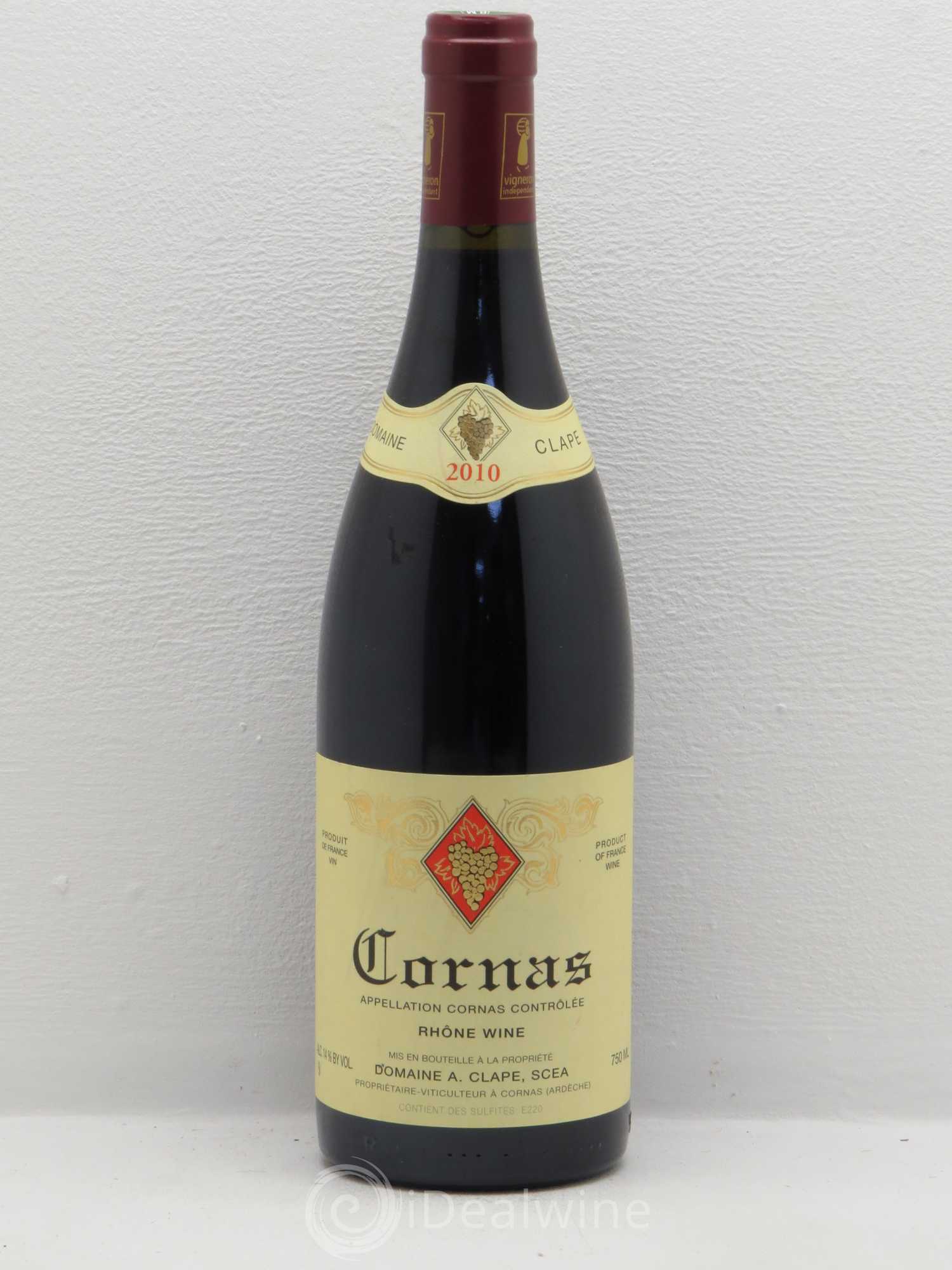 Cornas Auguste Clape 2010 - Lot de 1 bouteille - 0
