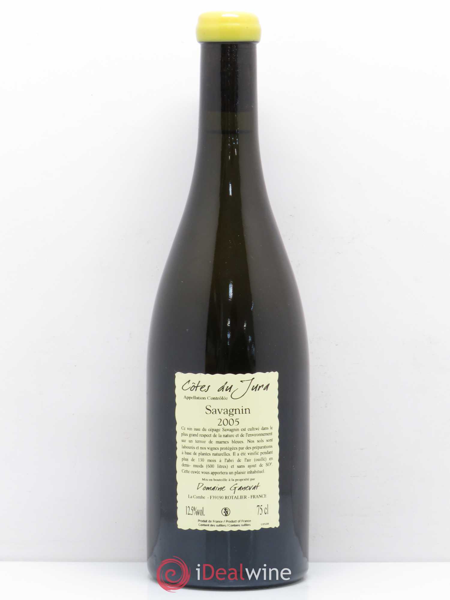 Côtes du Jura Les Vignes de mon Père Jean-François Ganevat (Domaine) (sans prix de réserve) 2005 - Lot de 1 bouteille - 1