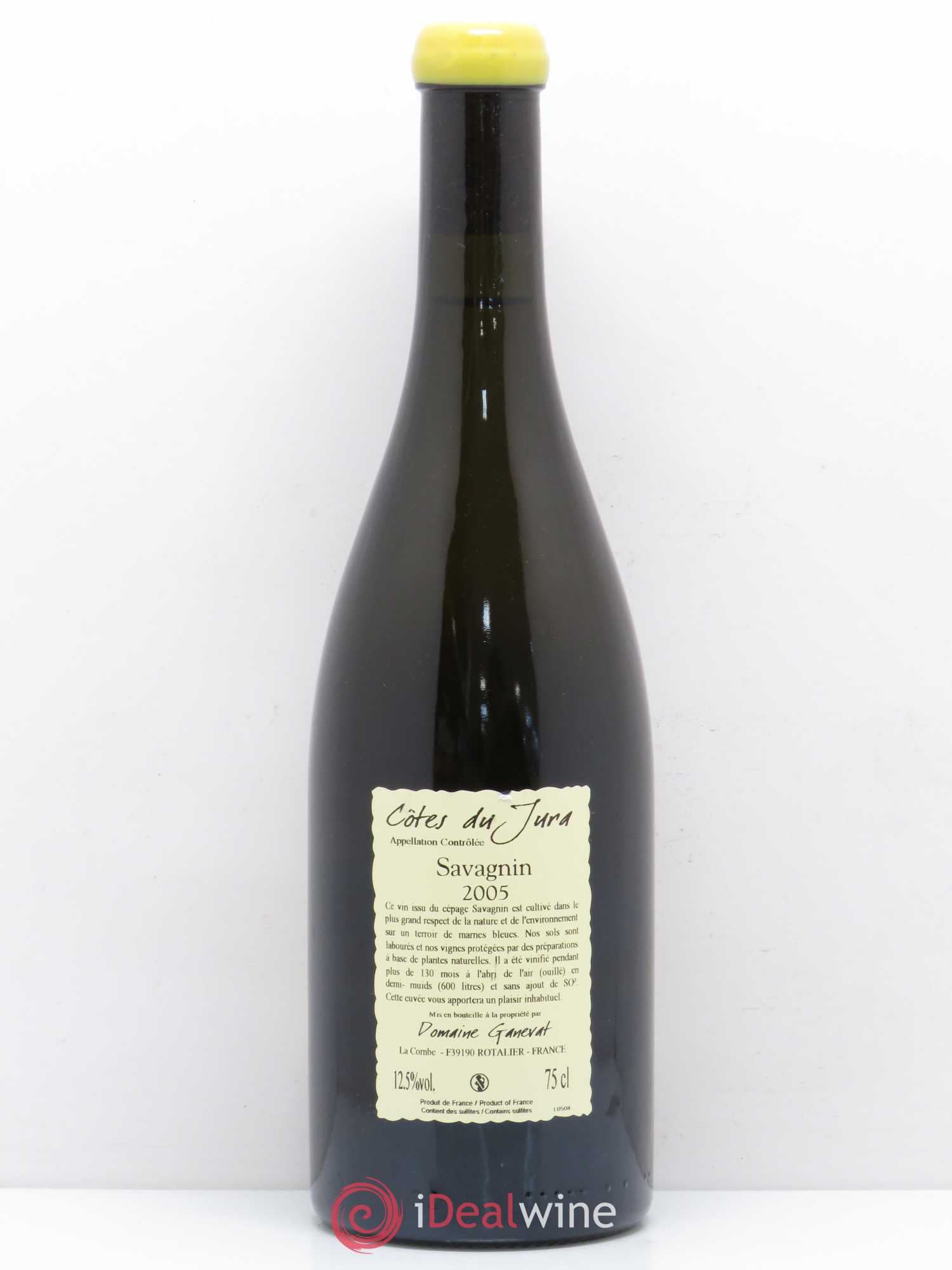 Côtes du Jura Les Vignes de mon Père Jean-François Ganevat (Domaine) (sans prix de réserve) 2005 - Lot de 1 bouteille - 1