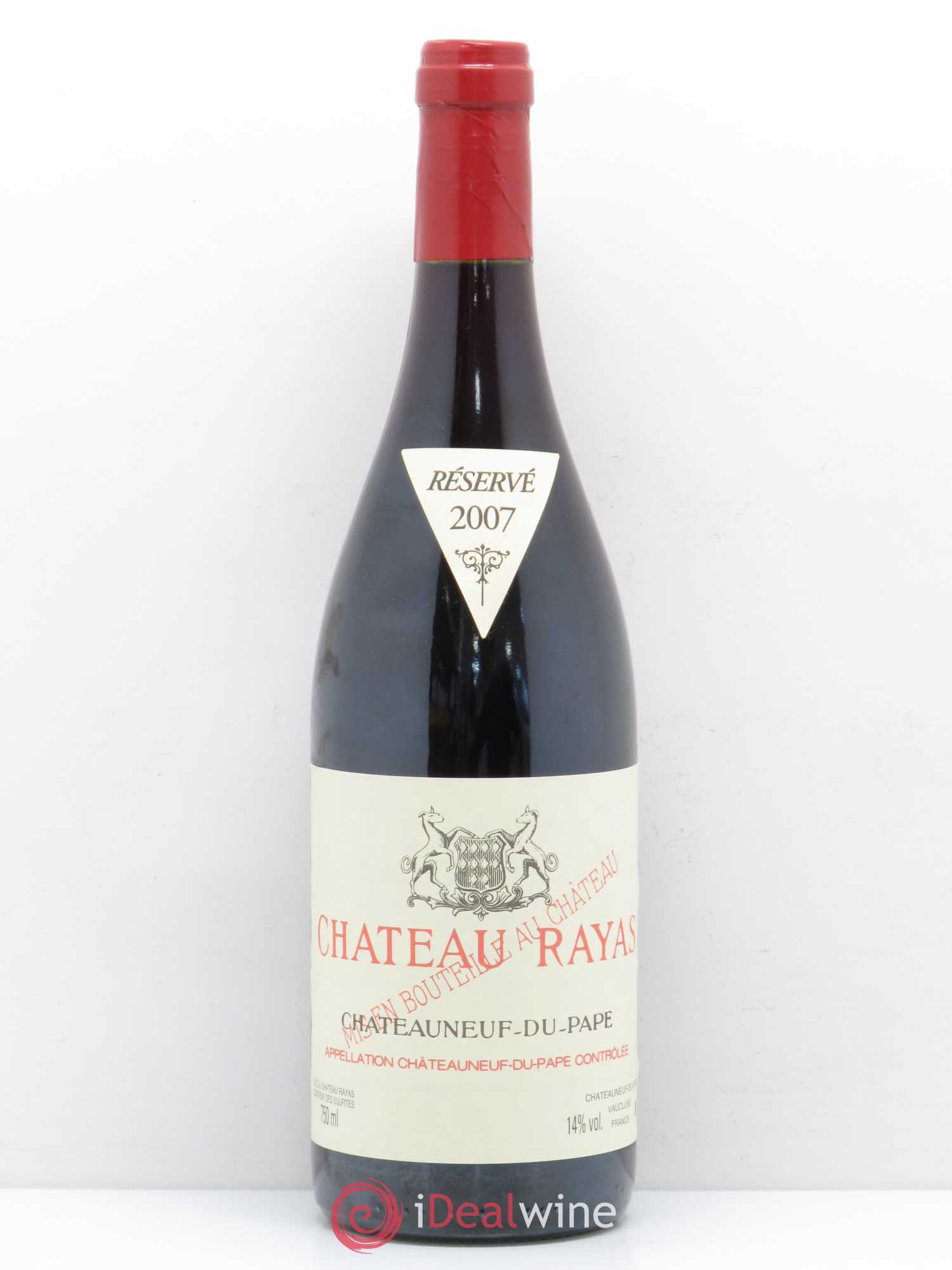 Châteauneuf-du-Pape Château Rayas Emmanuel Reynaud 2007 - Lot de 1 bouteille - 0
