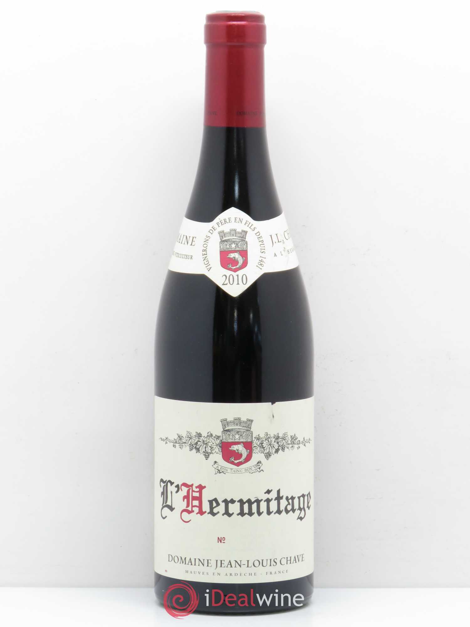Hermitage Jean-Louis Chave 2010 - Lot de 1 bouteille - 0