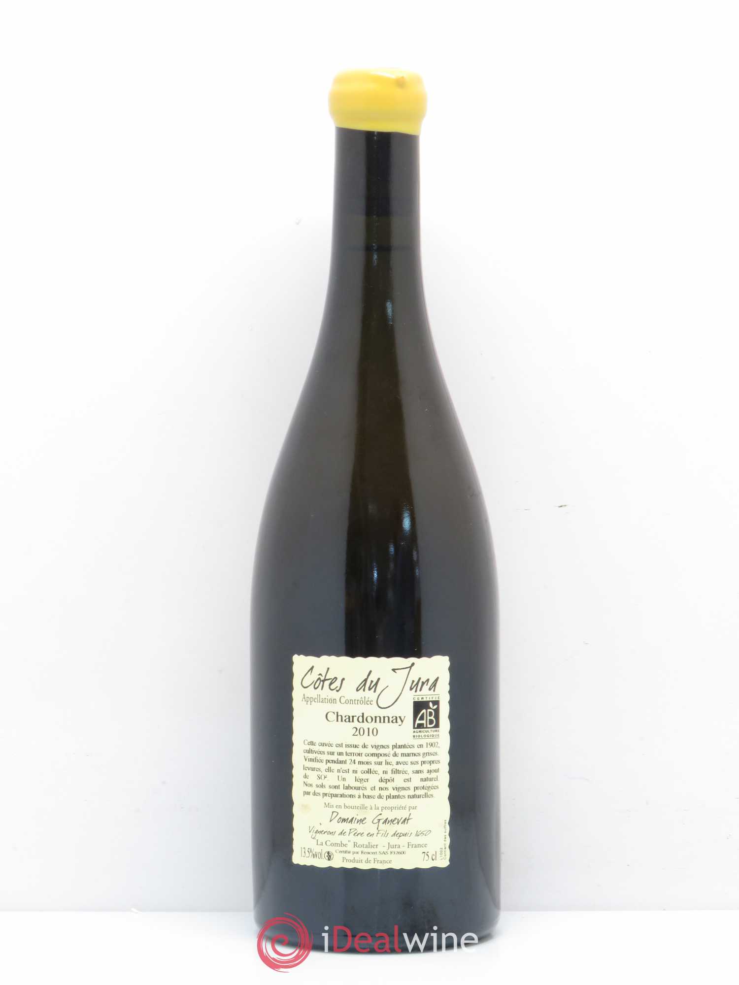 Côtes du Jura Les Chalasses Vieilles Vignes Jean-François Ganevat (Domaine) (sans prix de réserve) 2010 - Lot de 1 bouteille - 1
