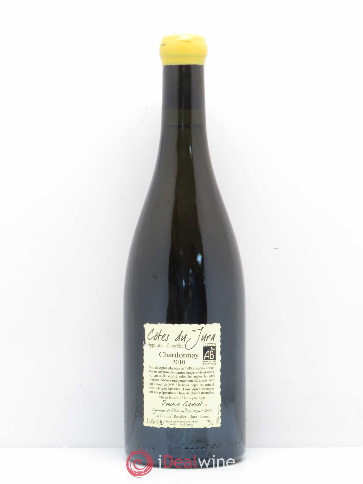 Côtes du Jura Les Grands Teppes Vieilles Vignes Jean-François Ganevat (Domaine) (sans prix de réserve) 2010 - Lot de 1 bouteille - 1