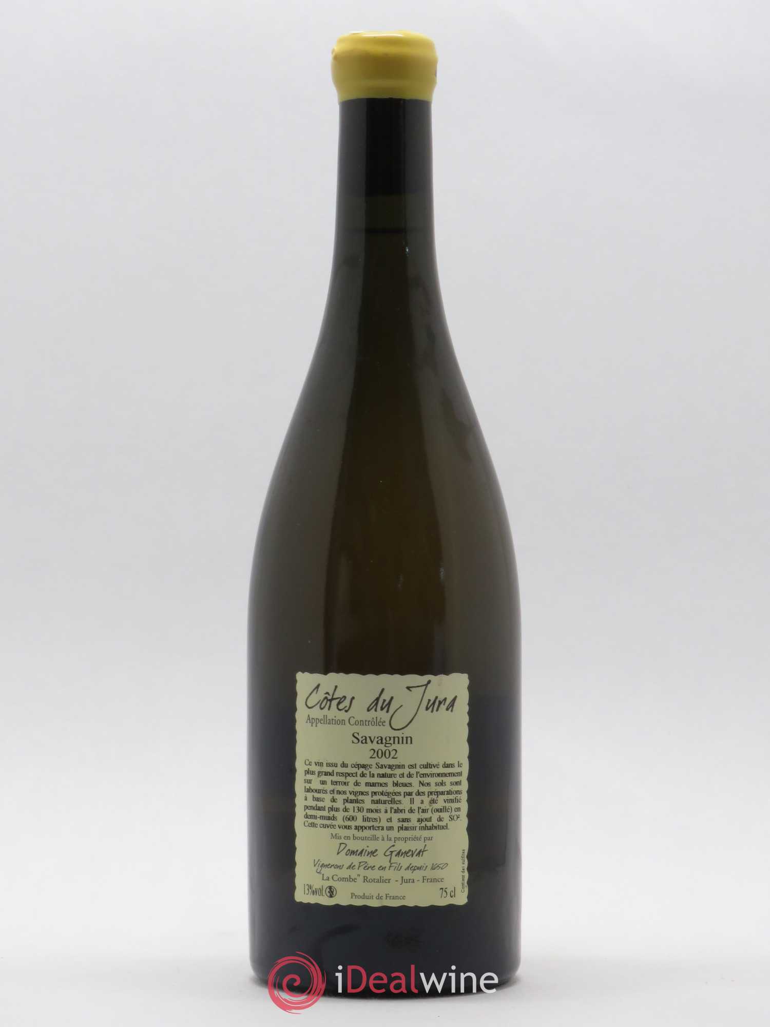 Côtes du Jura Les Vignes de mon Père Jean-François Ganevat (Domaine) (sans prix de réserve) 2002 - Lot de 1 bouteille - 1