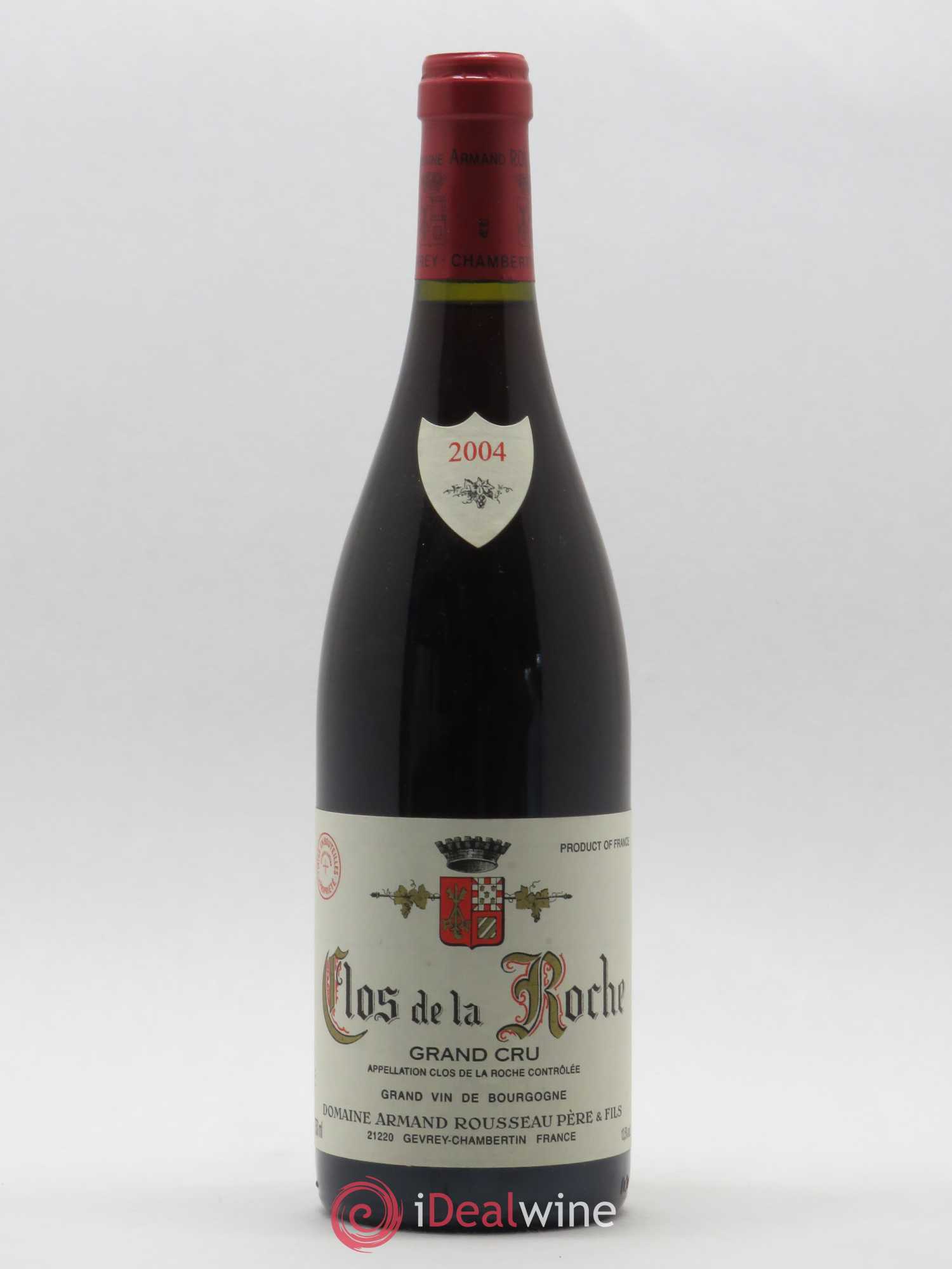 Clos de la Roche Grand Cru Armand Rousseau (Domaine) (sans prix de réserve) 2004 - Lot de 1 bouteille - 0