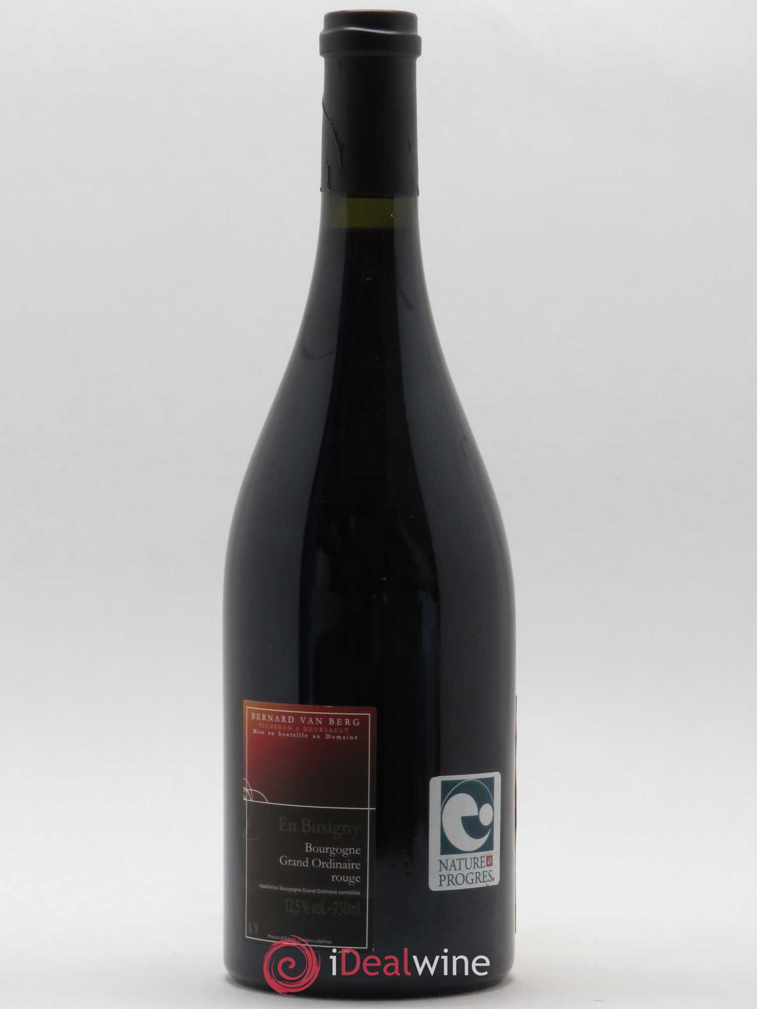 Bourgogne Grand Ordinaire En Busigny Bernard Van Berg 2005 - Posten von 1 Flasche - 1