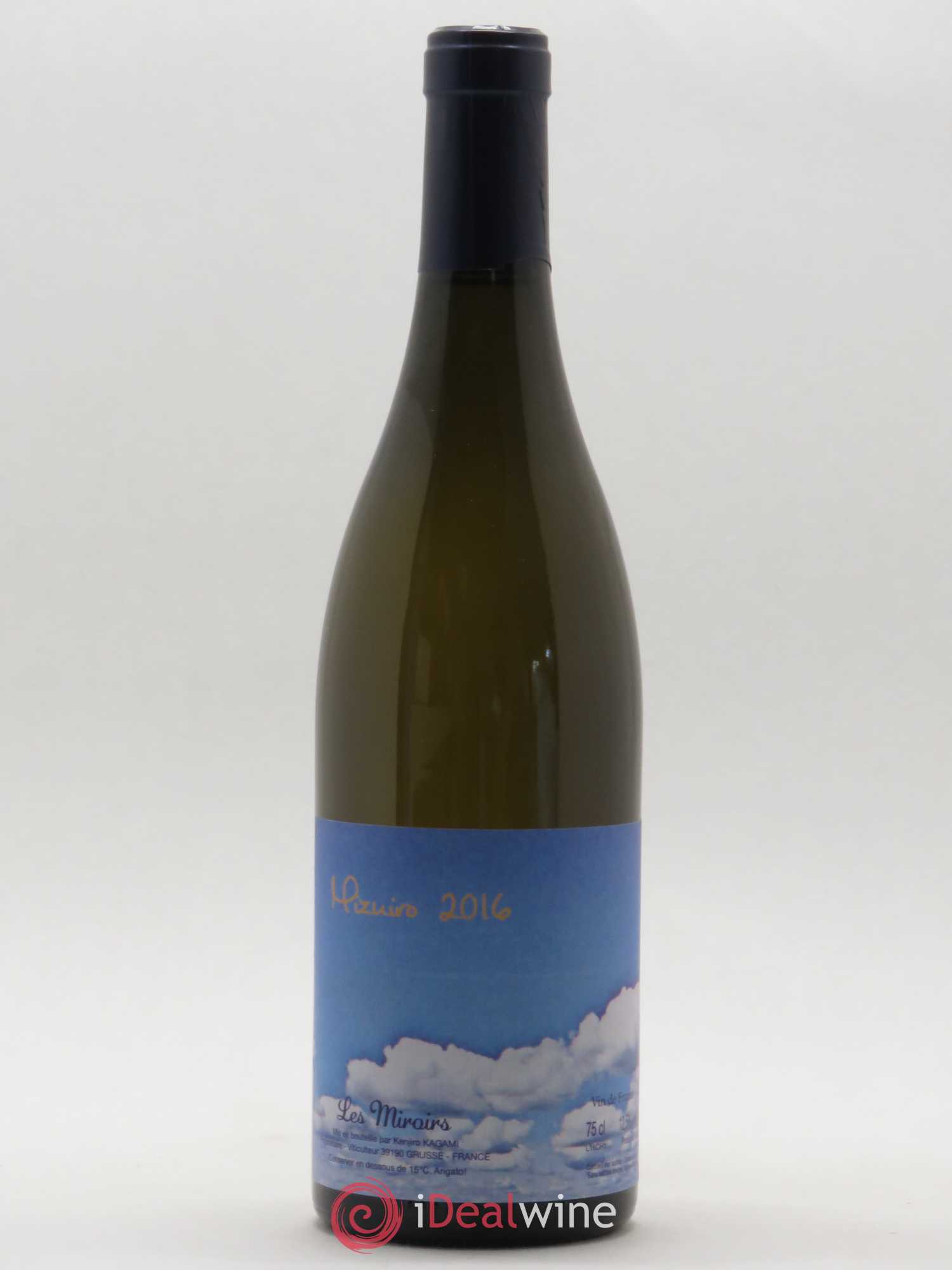 Vin de France Mizuiro Les Saugettes Kenjiro Kagami - Domaine des Miroirs 2016 - Lot de 1 bouteille - 0