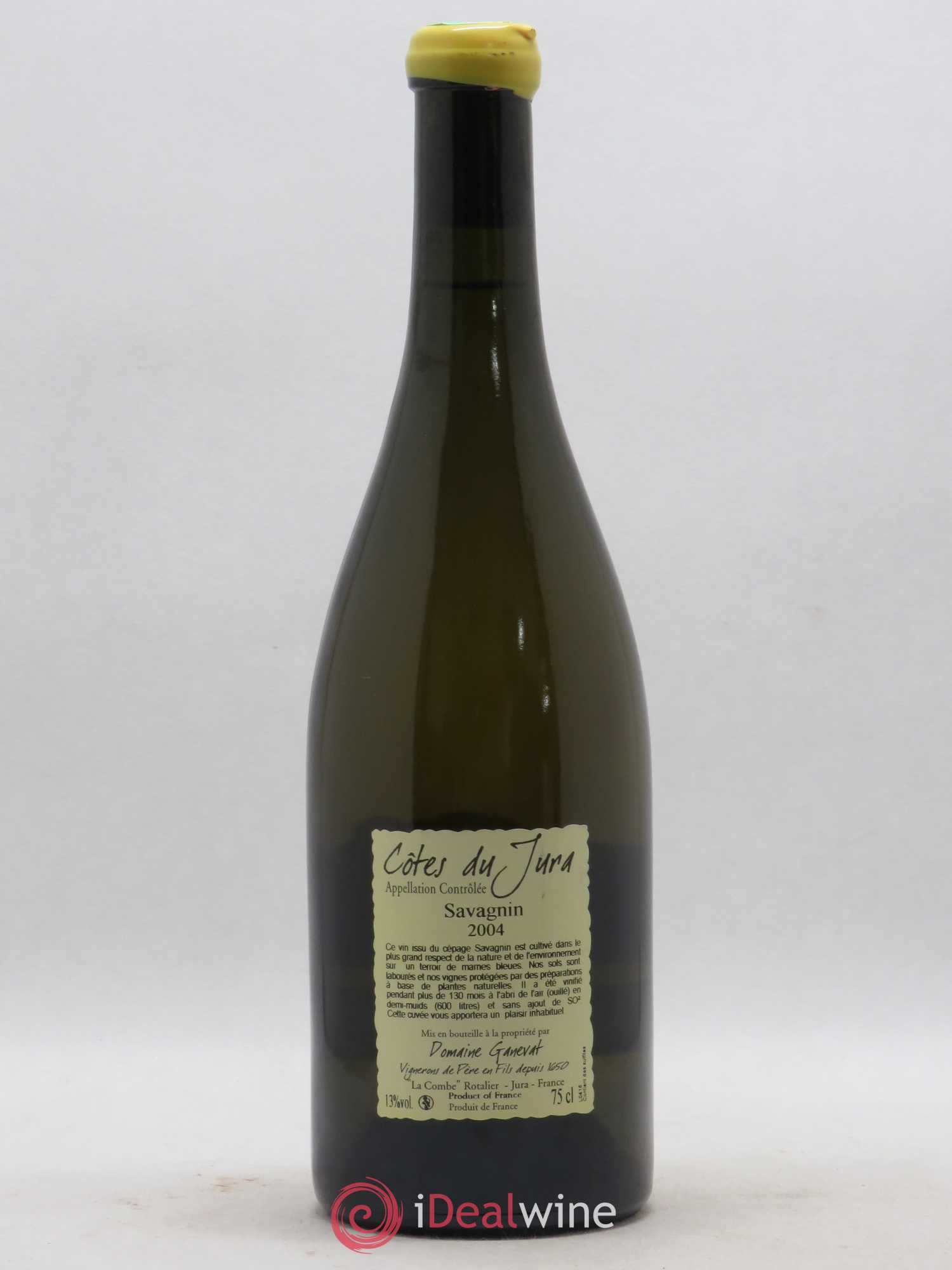 Côtes du Jura Les Vignes de mon Père Jean-François Ganevat (Domaine) 2004 - Lot de 1 bouteille - 1