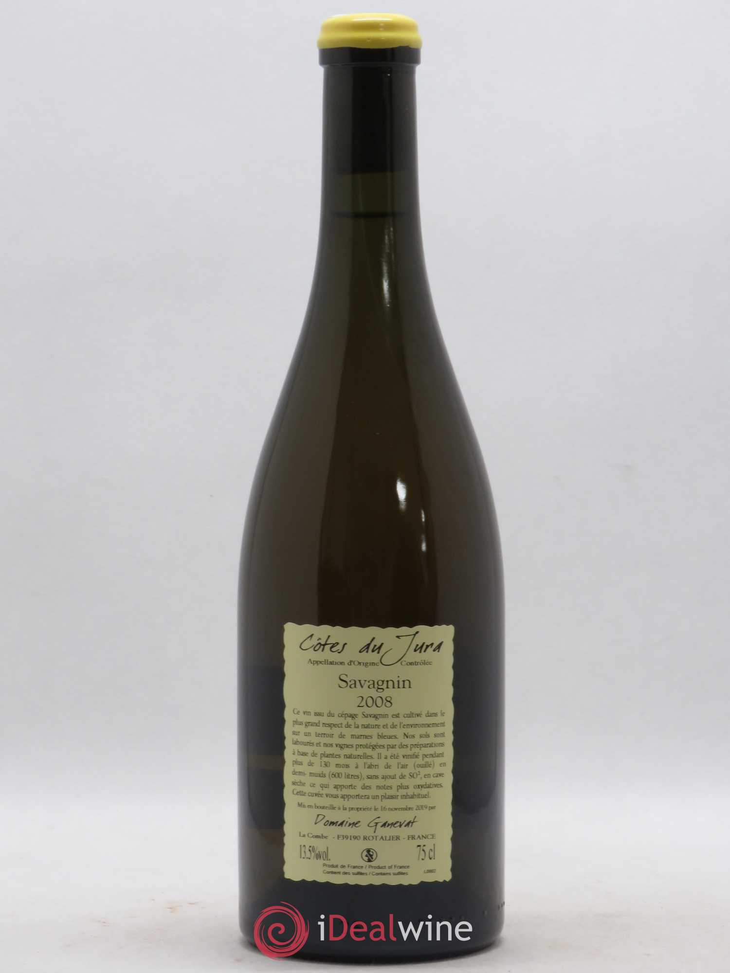 Côtes du Jura Les Vignes de mon Père Jean-François Ganevat (Domaine) (sans prix de réserve) 2008 - Lot de 1 bouteille - 1