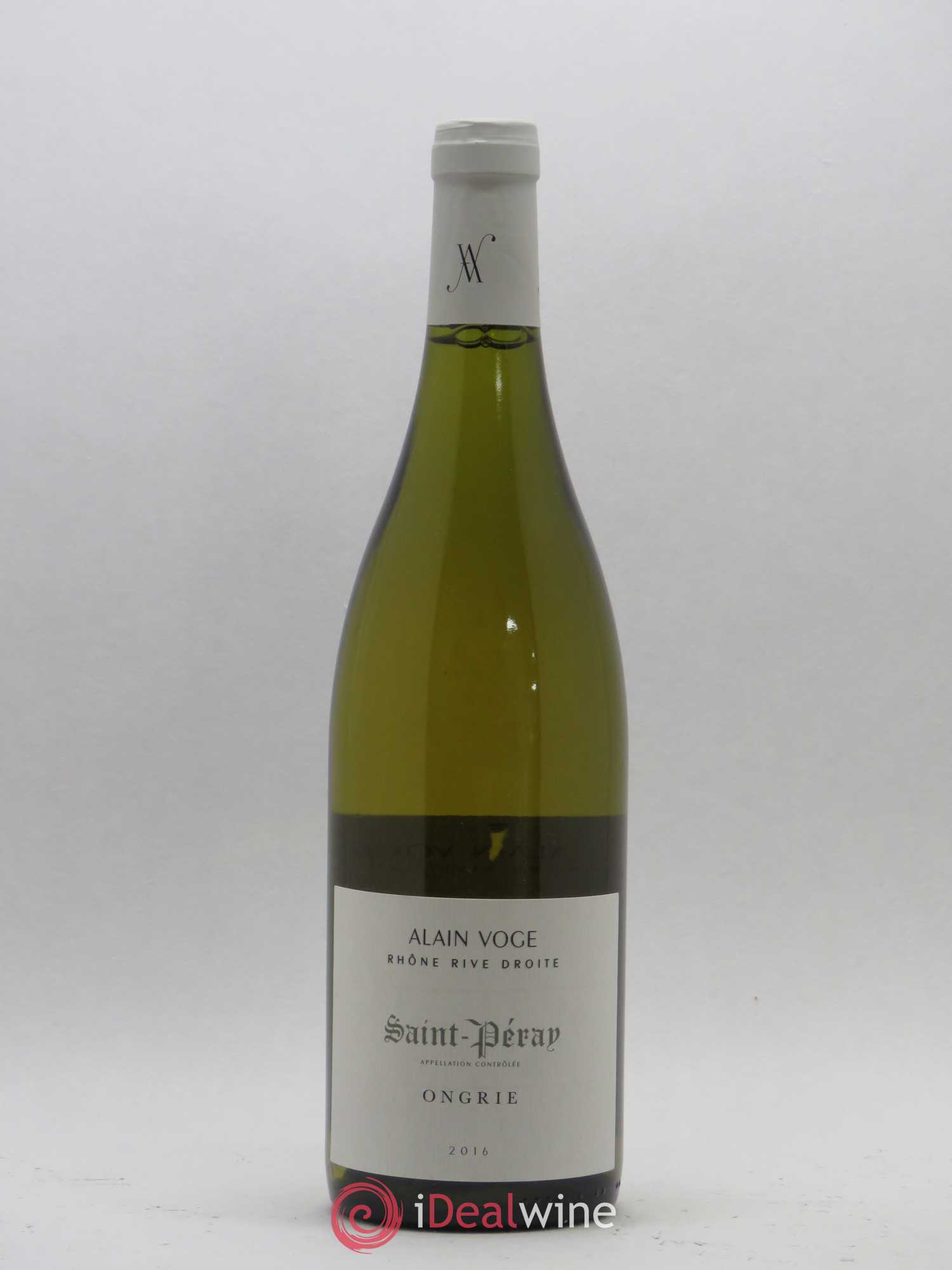 Saint-Péray Ongrie Alain Voge (Domaine) (sans prix de réserve) 2016 - Lot de 1 bouteille - 0