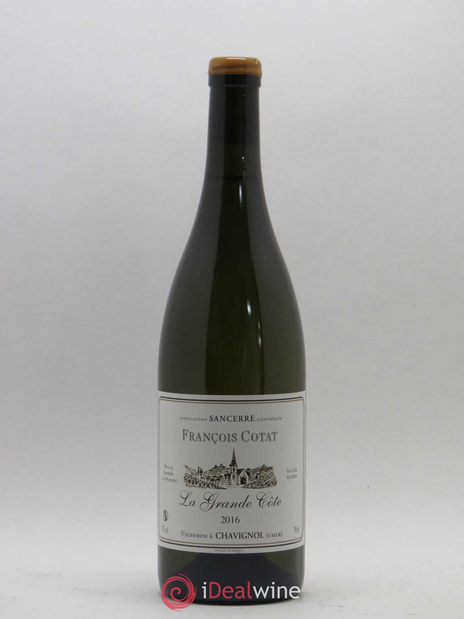 Sancerre La Grande Côte François Cotat 2016 - Lot de 1 bouteille - 0