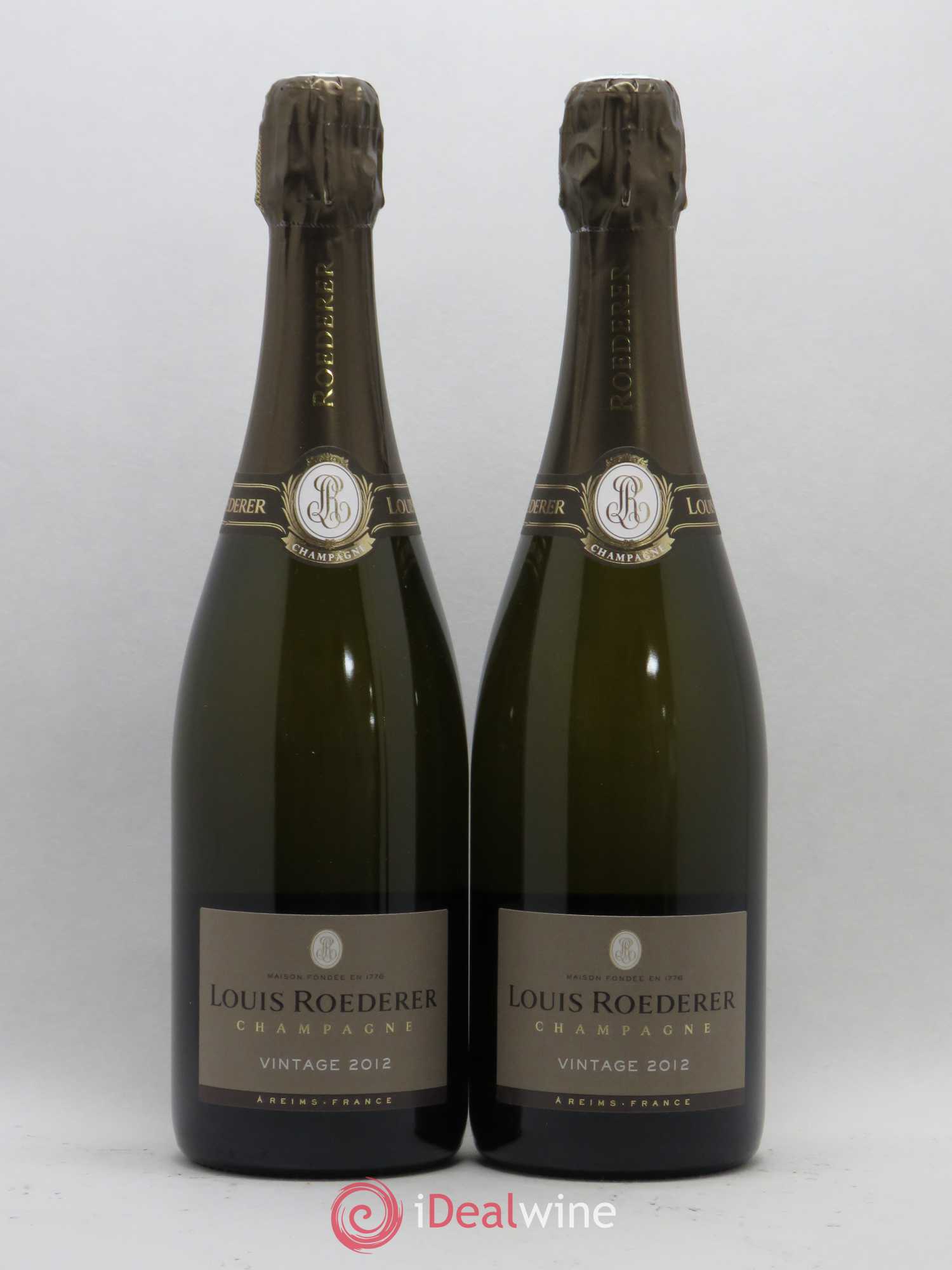 Millésimé Brut Louis Roederer 2012 - Lot de 2 bouteilles - 0
