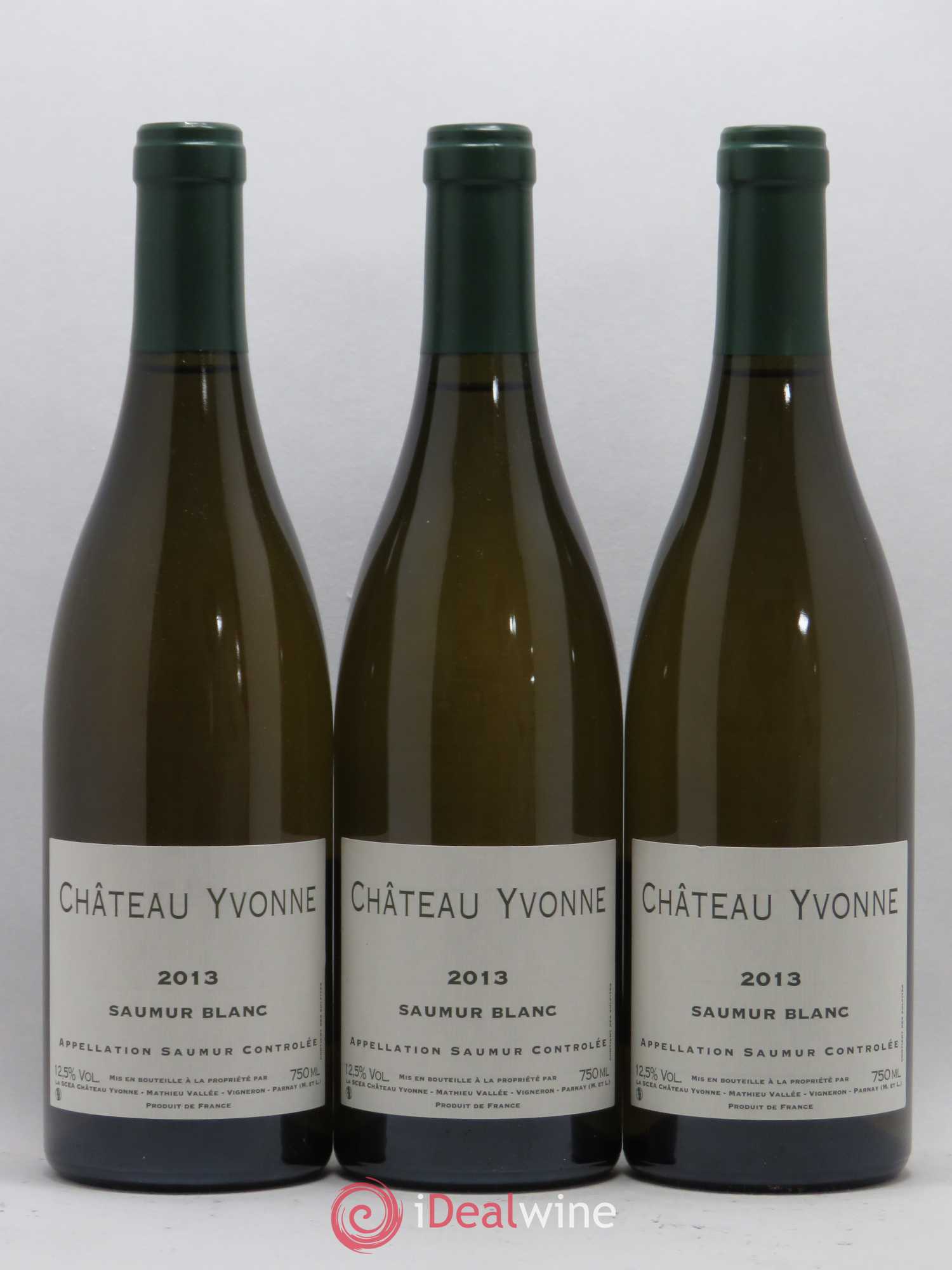 Saumur Château Yvonne 2013 - Lot de 3 bouteilles - 0