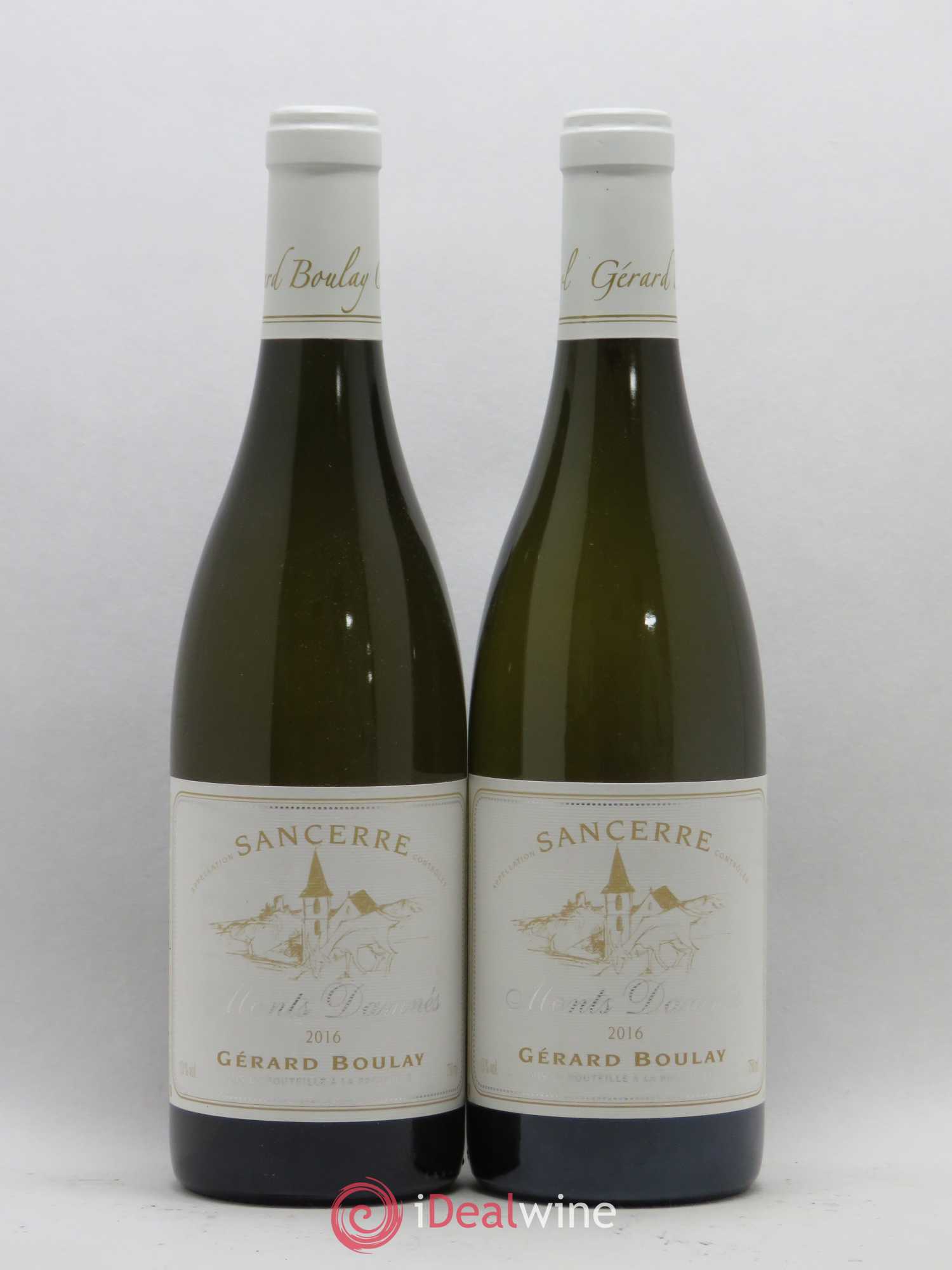 Sancerre Monts Damnés Gérard Boulay 2016 - Lot de 2 bouteilles - 0