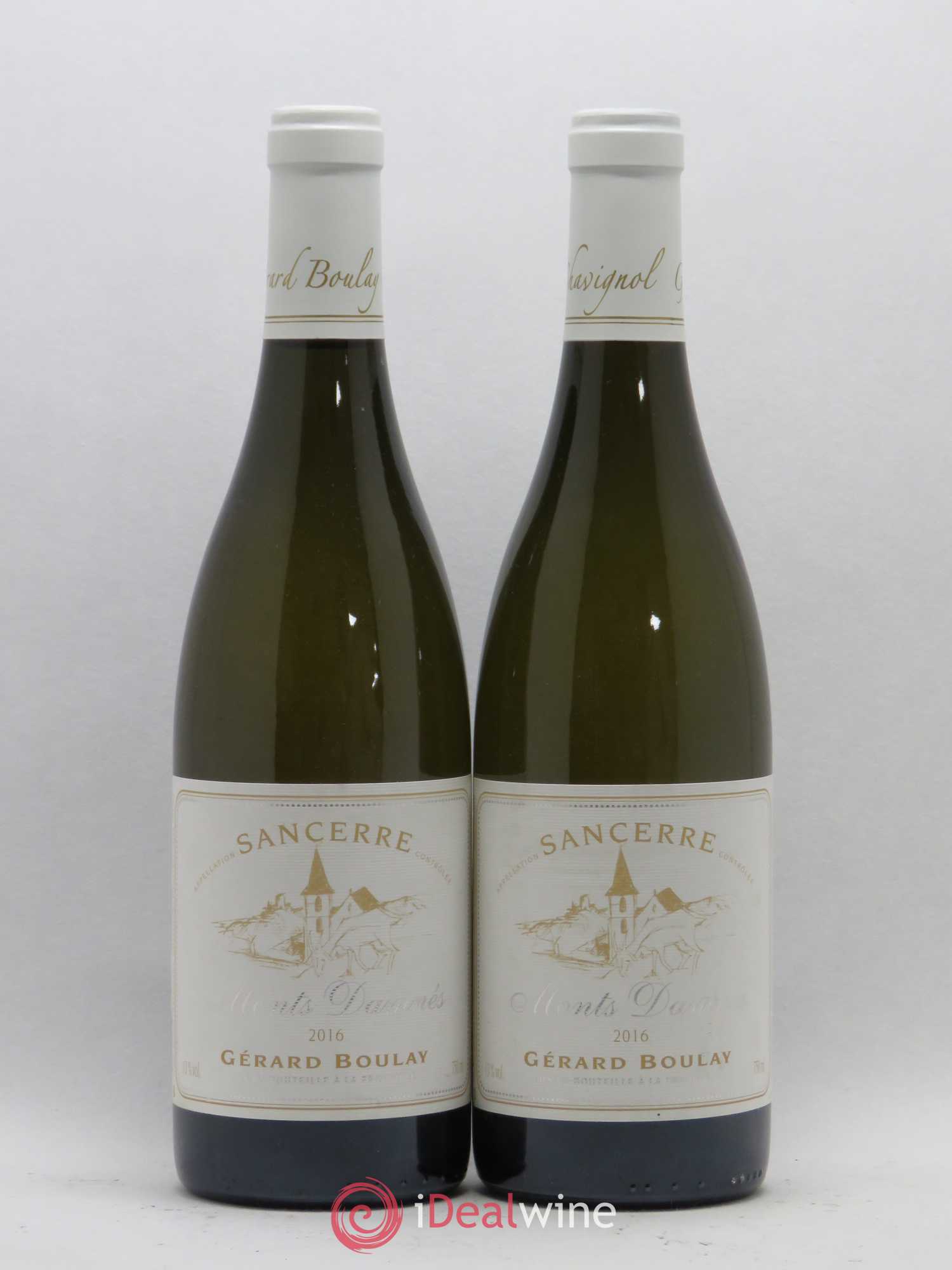 Sancerre Monts Damnés Gérard Boulay 2016 - Lot de 2 bouteilles - 0