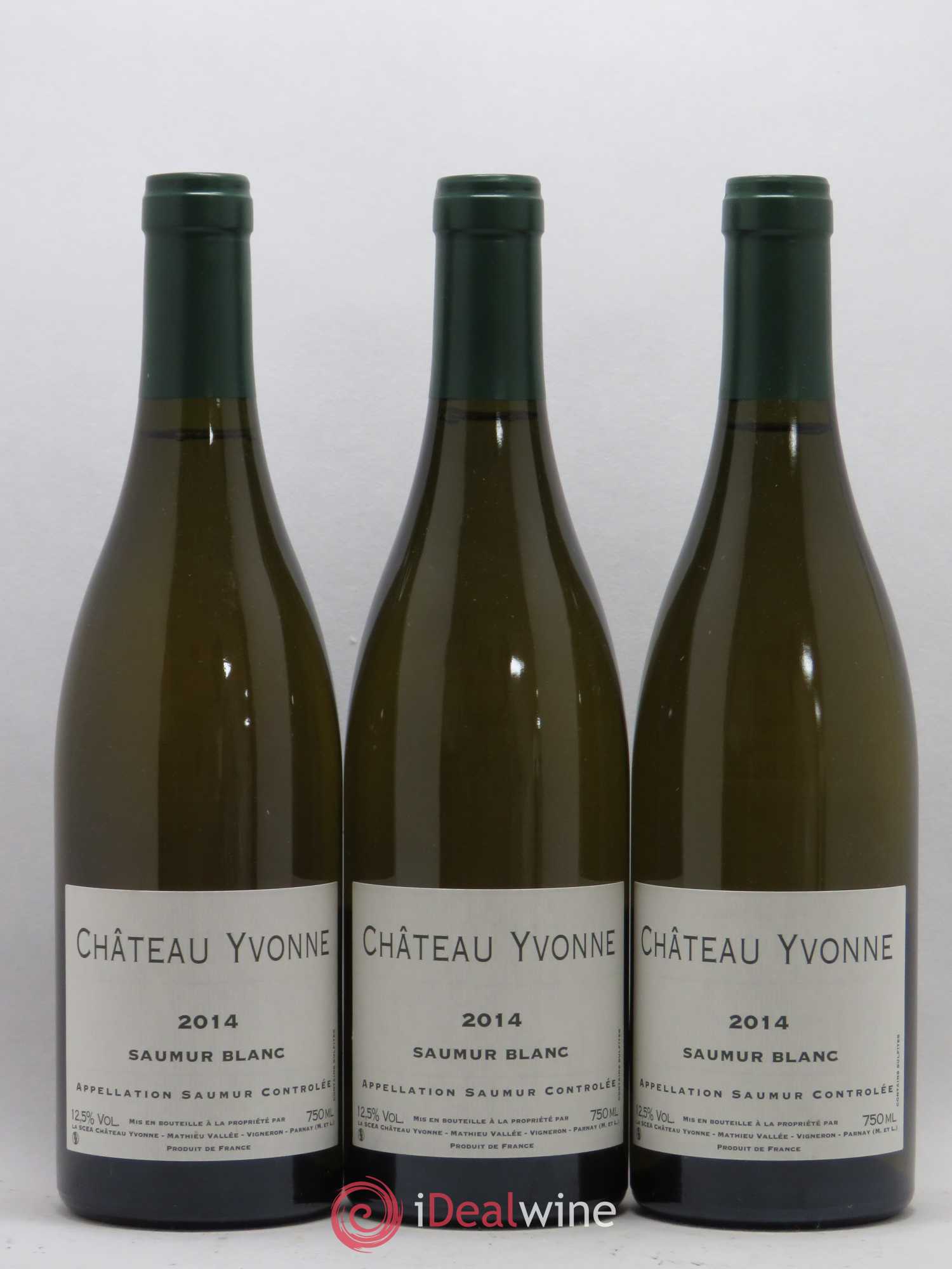 Saumur Château Yvonne 2014 - Lot de 3 bouteilles - 0