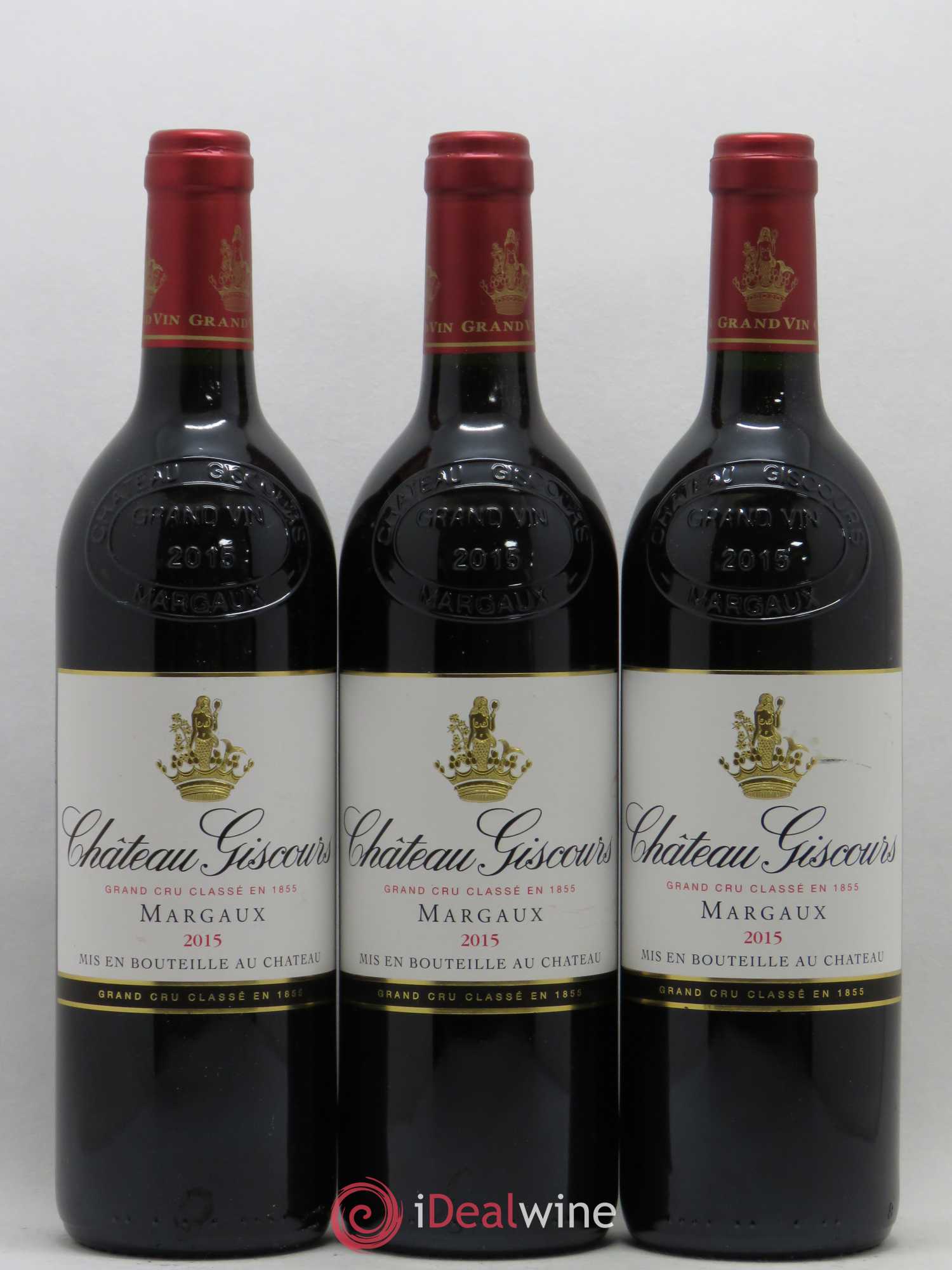 Château Giscours 3ème Grand Cru Classé 2015 - Lot de 6 bouteilles - 1
