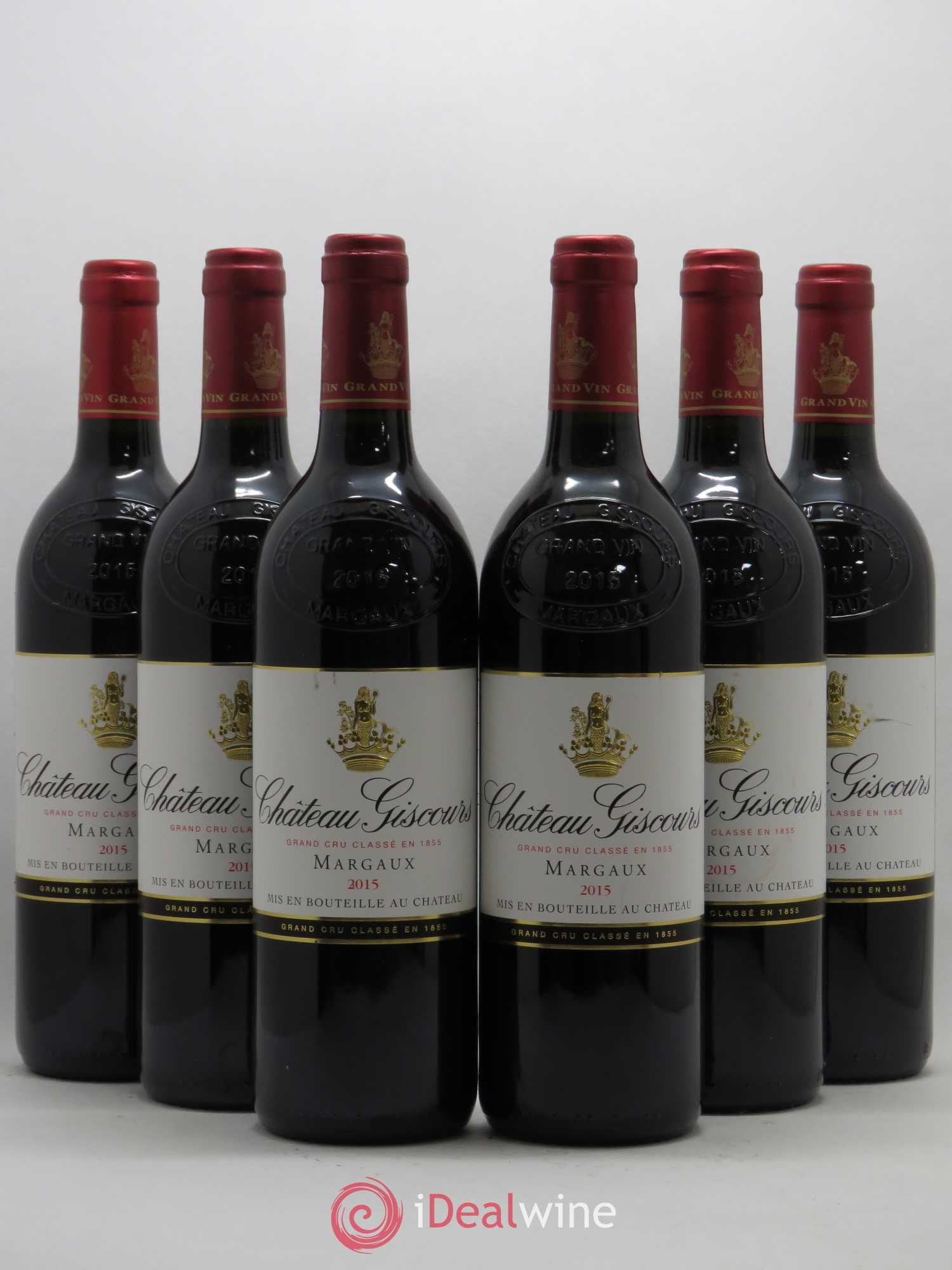 Château Giscours 3ème Grand Cru Classé 2015 - Lot de 6 bouteilles - 0