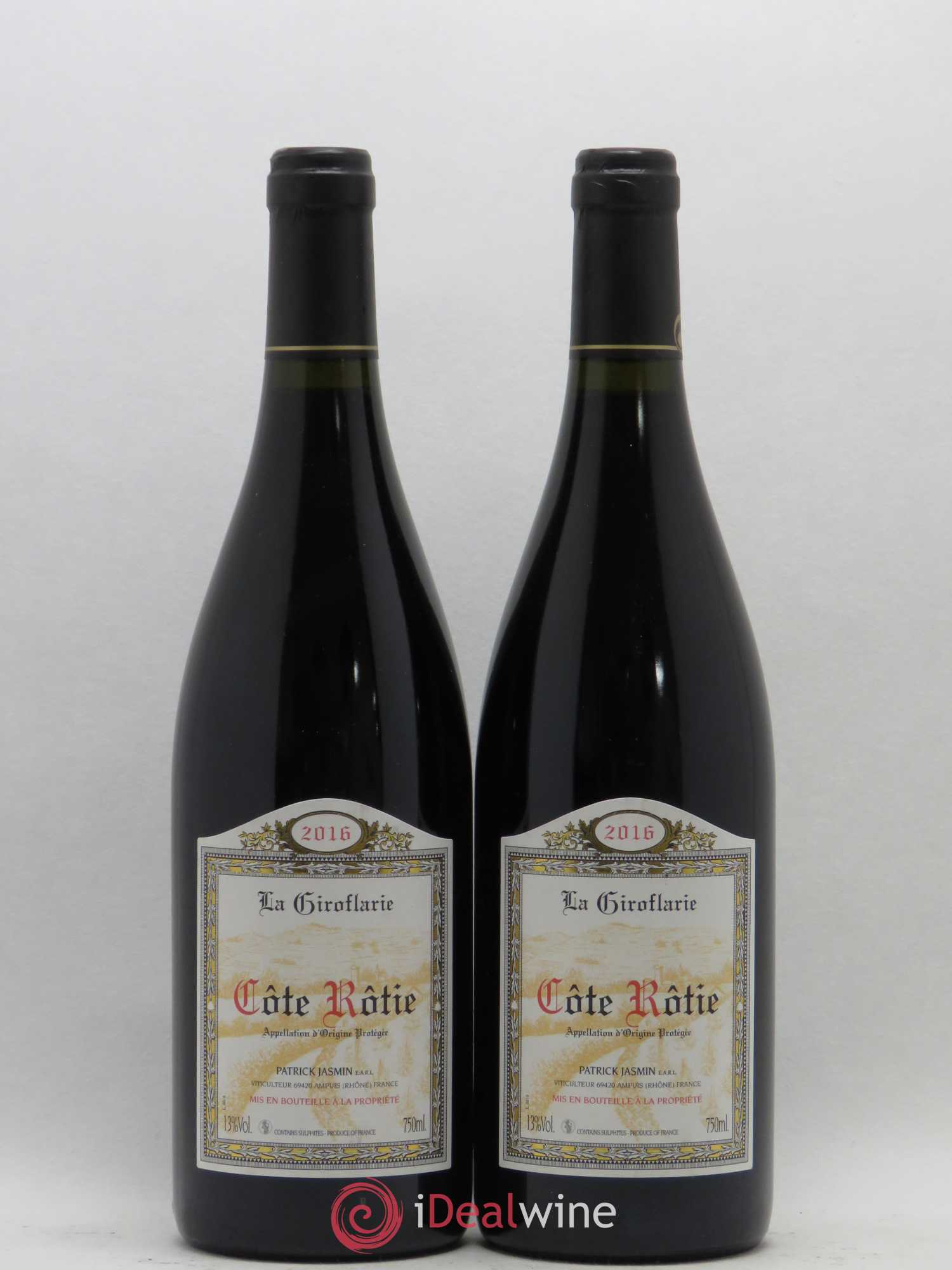Côte-Rôtie La Giroflarie Jasmin (Domaine) 2016 - Lot de 2 bouteilles - 0