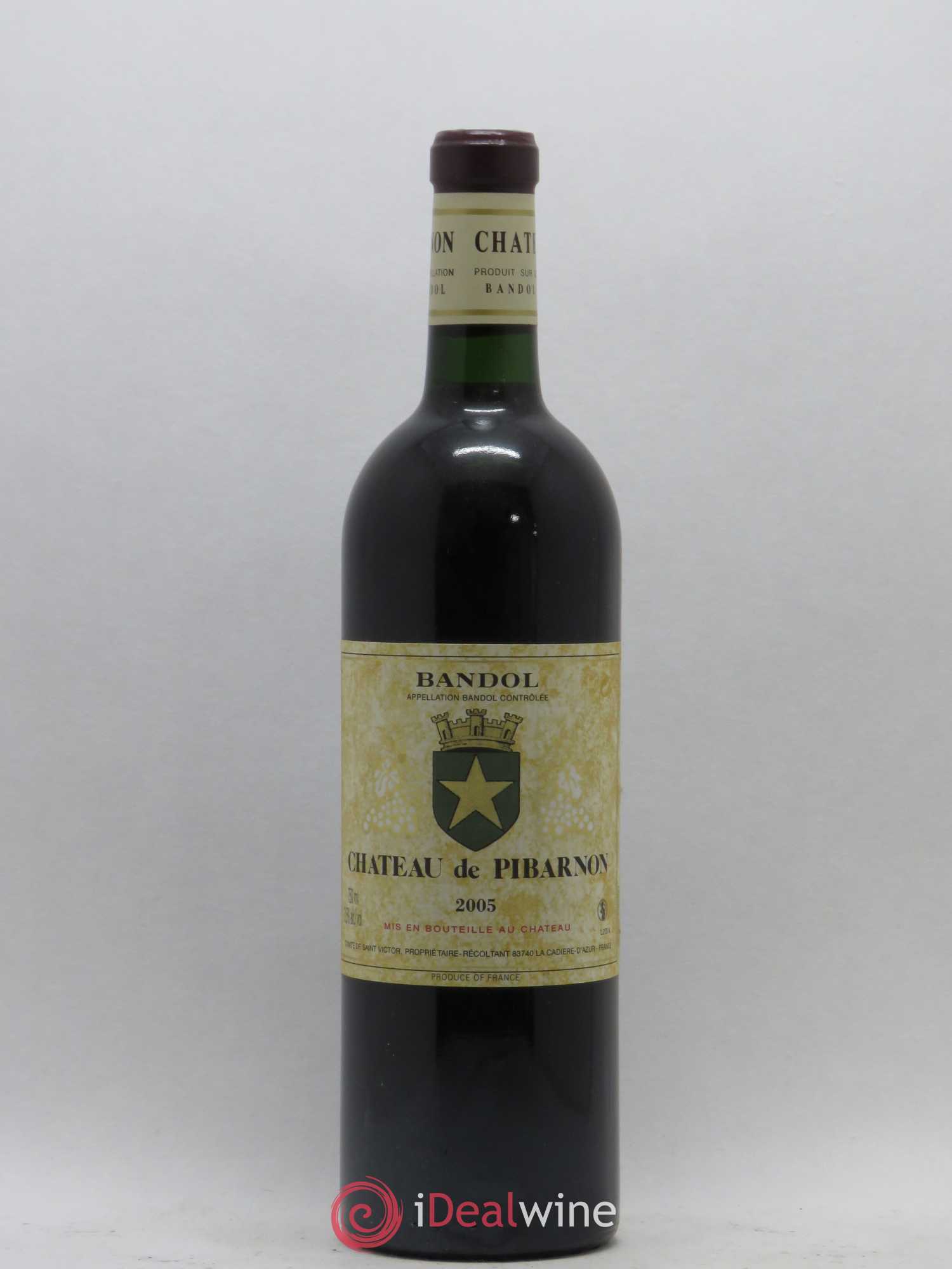 Bandol Château de Pibarnon Comte de Saint-Victor 2005 - Lot de 1 bouteille - 0