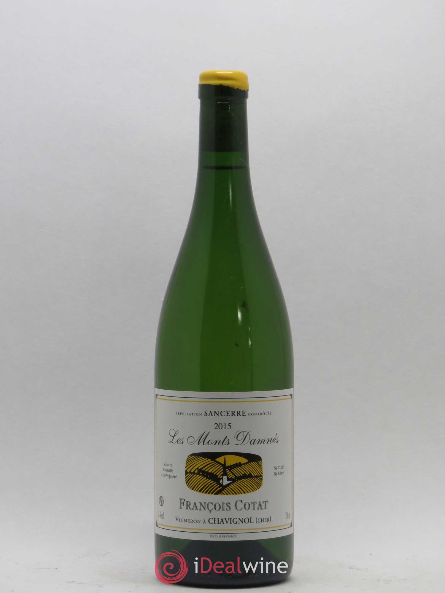 Sancerre Les Monts Damnés François Cotat 2015 - Lot de 1 bouteille - 0