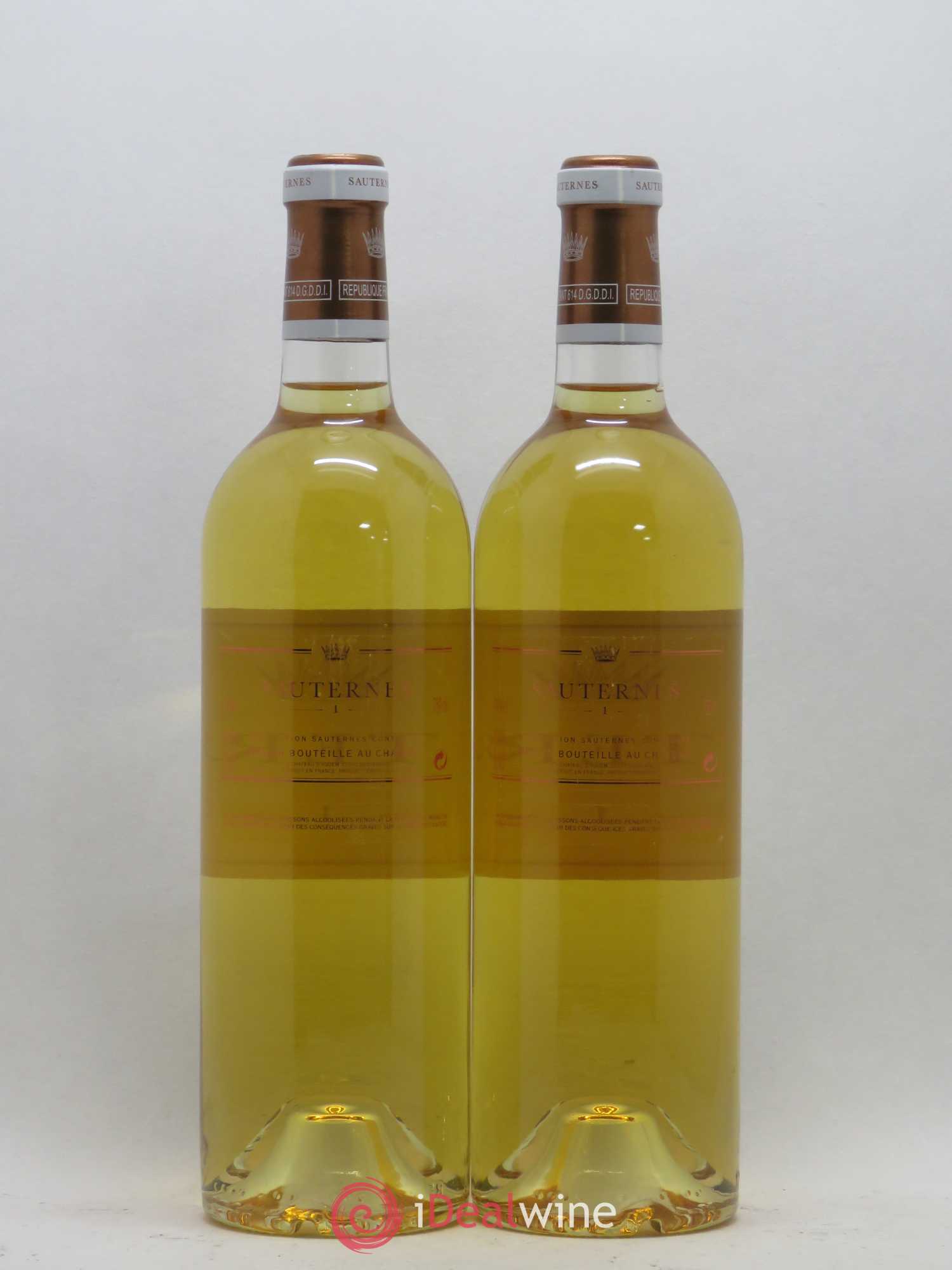 Sauternes Cuvée N°1 (sans prix de réserve) - Lotto di 2 bottiglie - 1